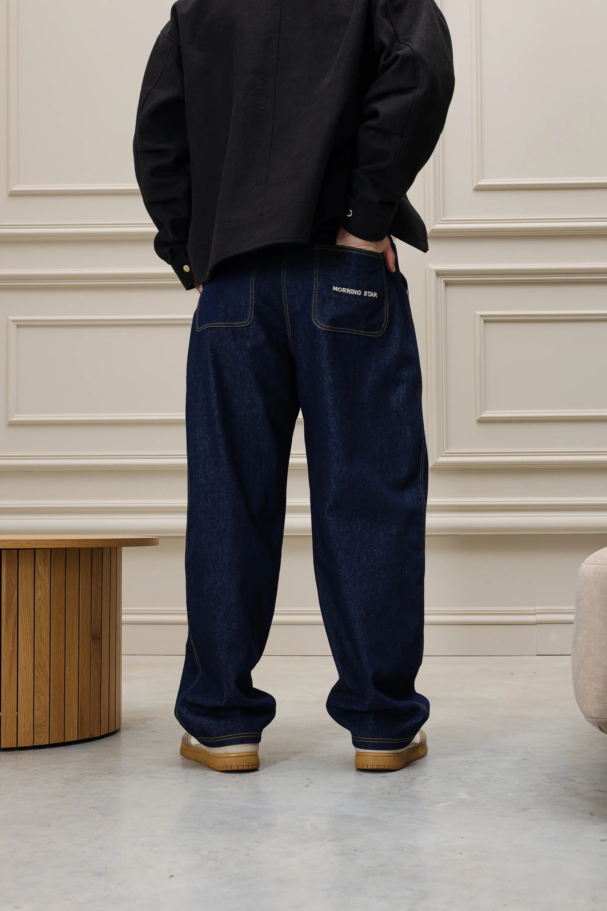 Куртка кашемірова чорна Morning Star