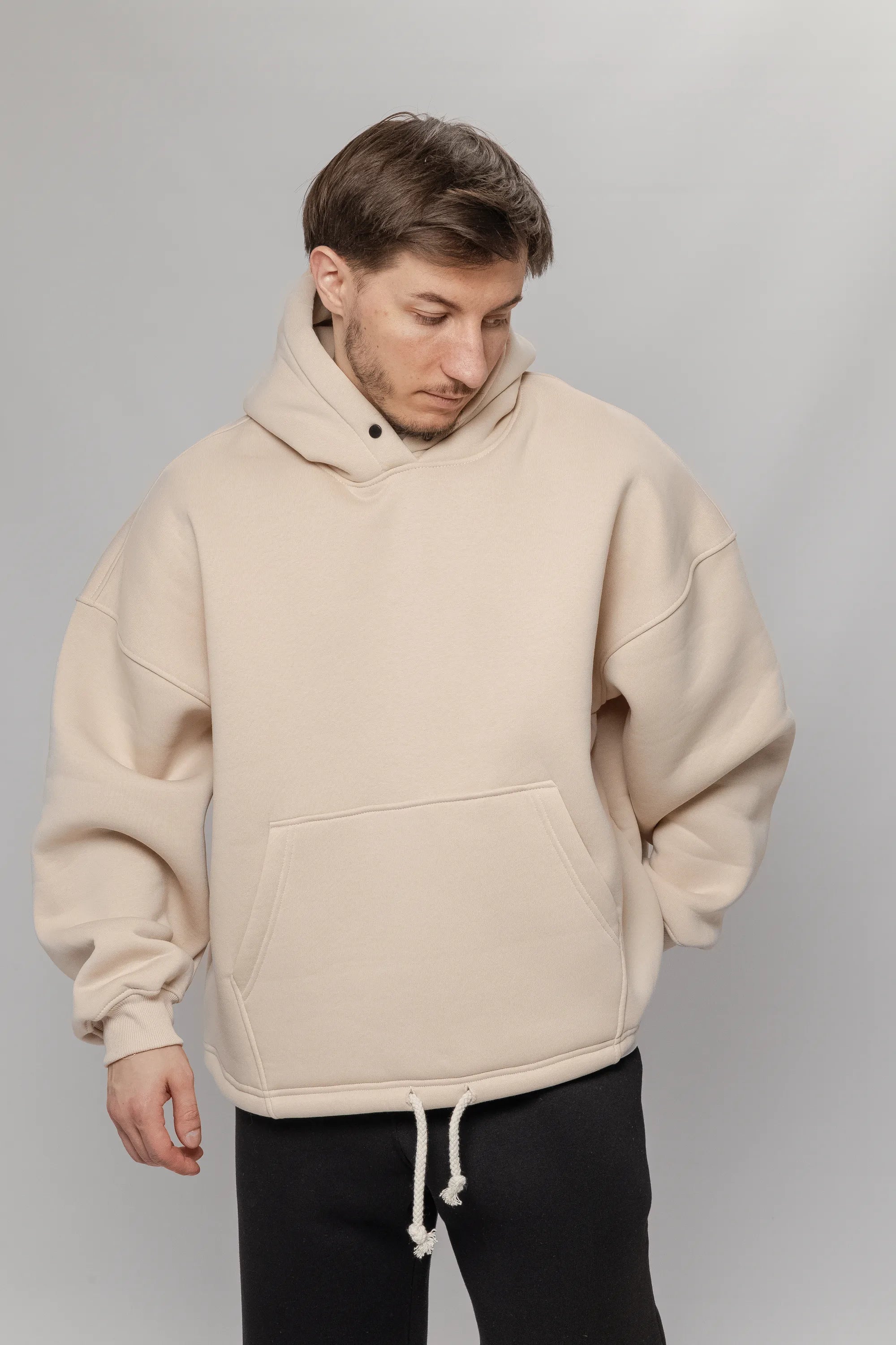 HOODIE OVERSIZED ULTRA BEIGE
