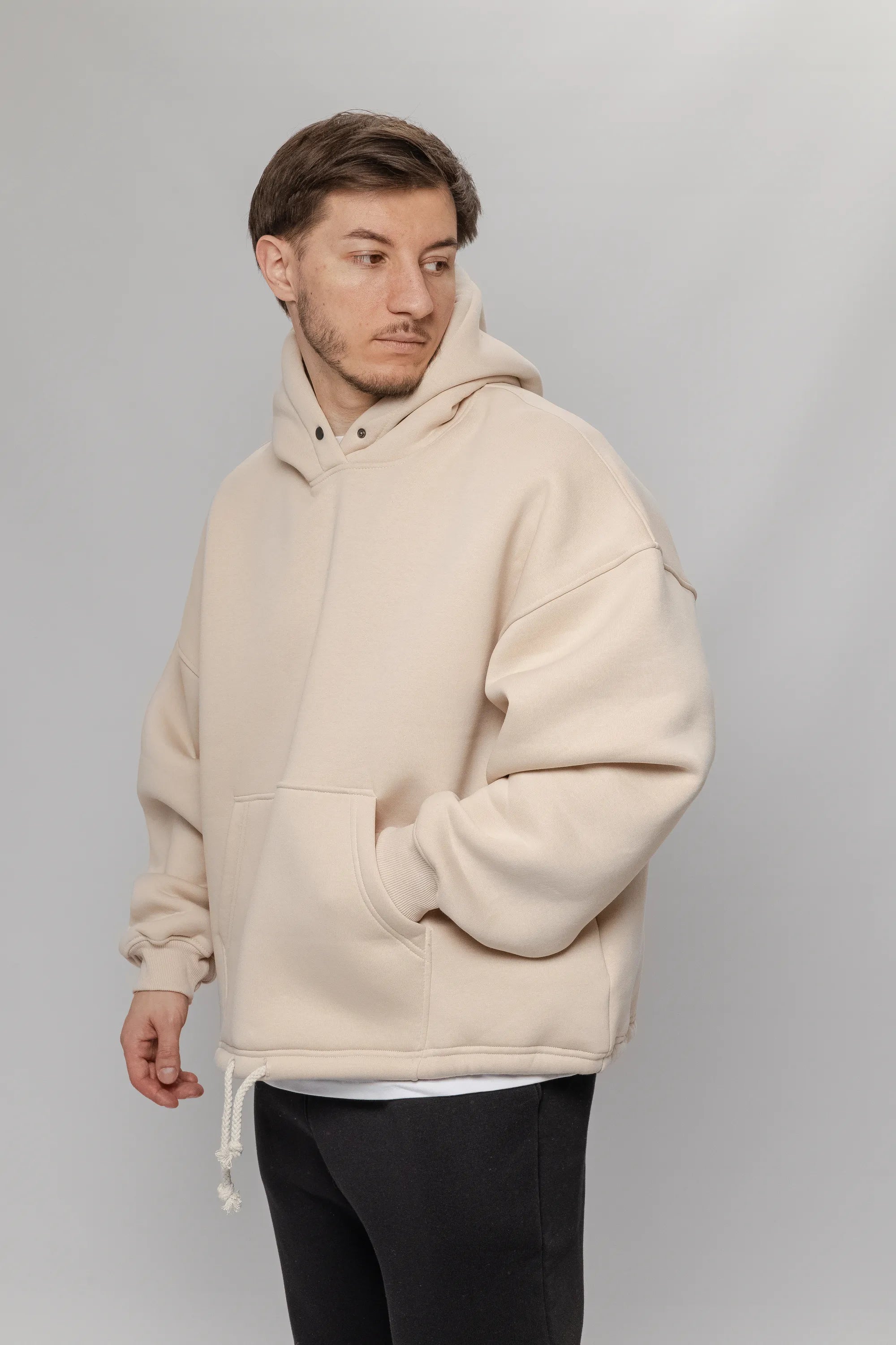 HOODIE OVERSIZED ULTRA BEIGE