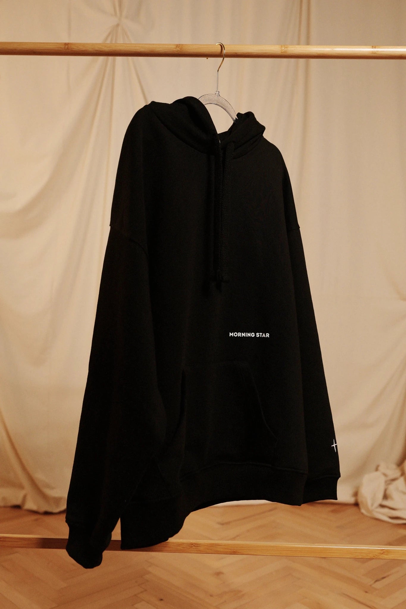 Худі Morning Star MS Cross Чорне