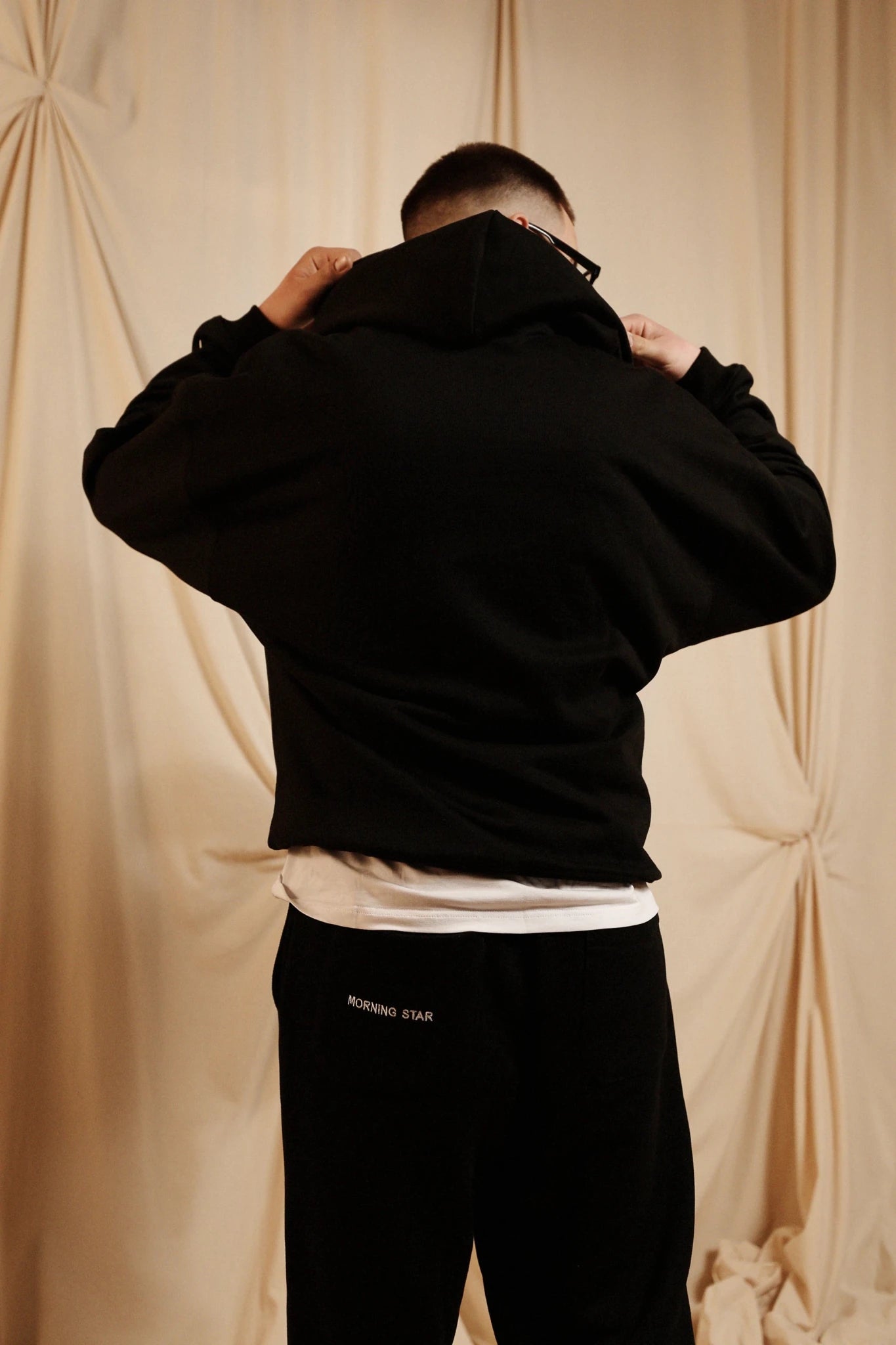 Худі Morning Star MS Cross Чорне