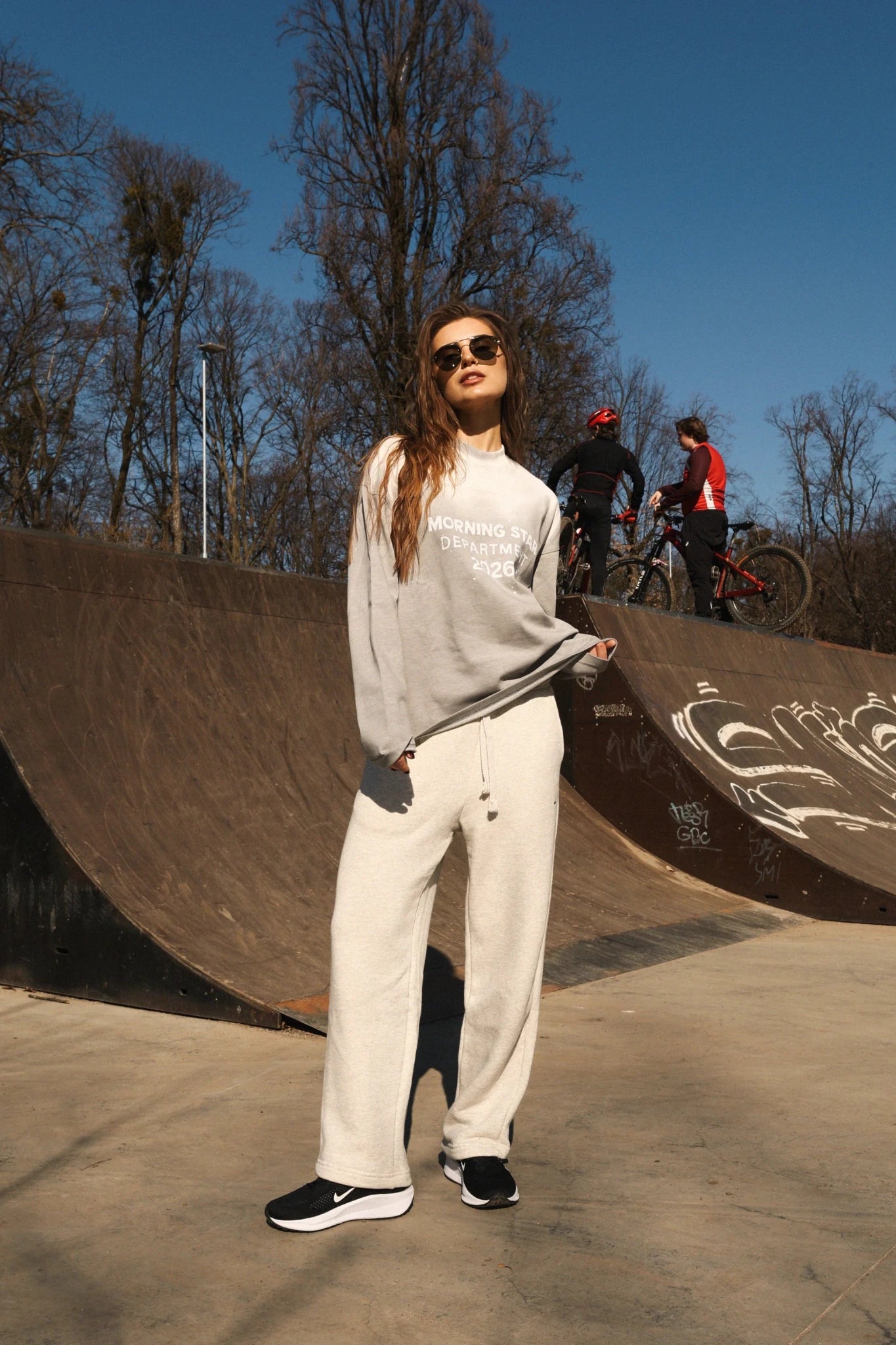 Джогери Morning Star MS Cross Бежевий Меланж