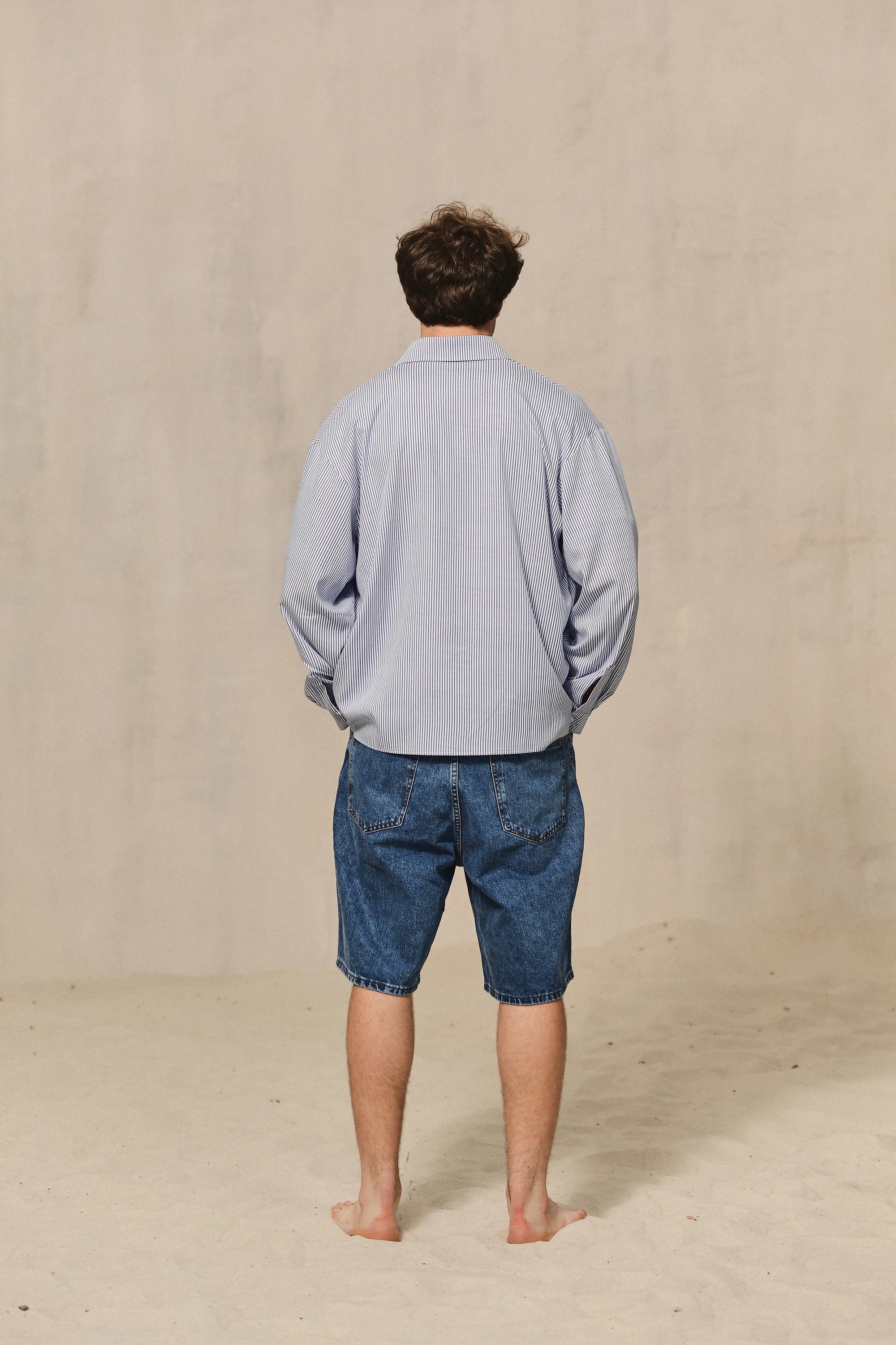 Джинсові шорти Morning Star NAVY relaxed fit