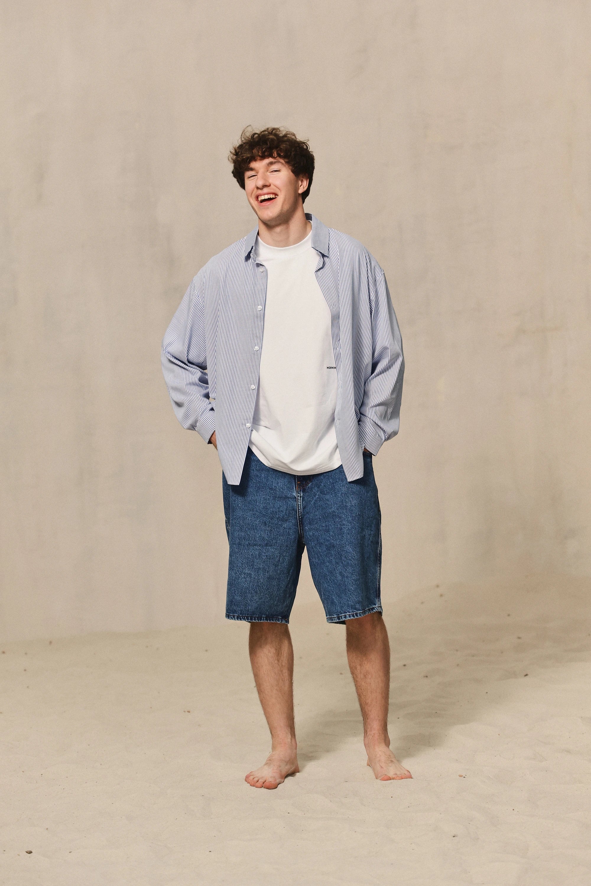 Джинсові шорти Morning Star NAVY relaxed fit