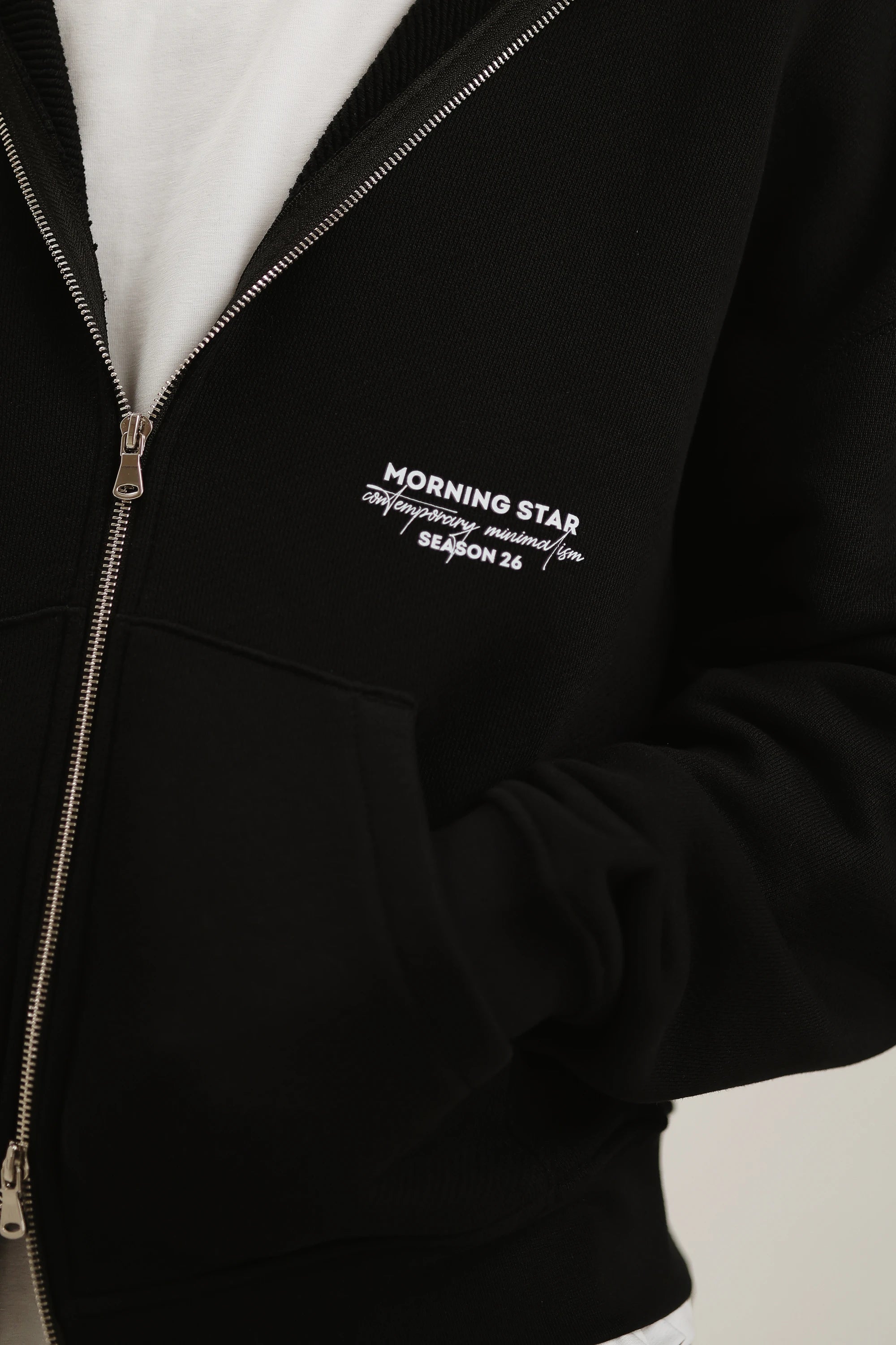 Зіп-худі Morning Star MS Cross Чорне