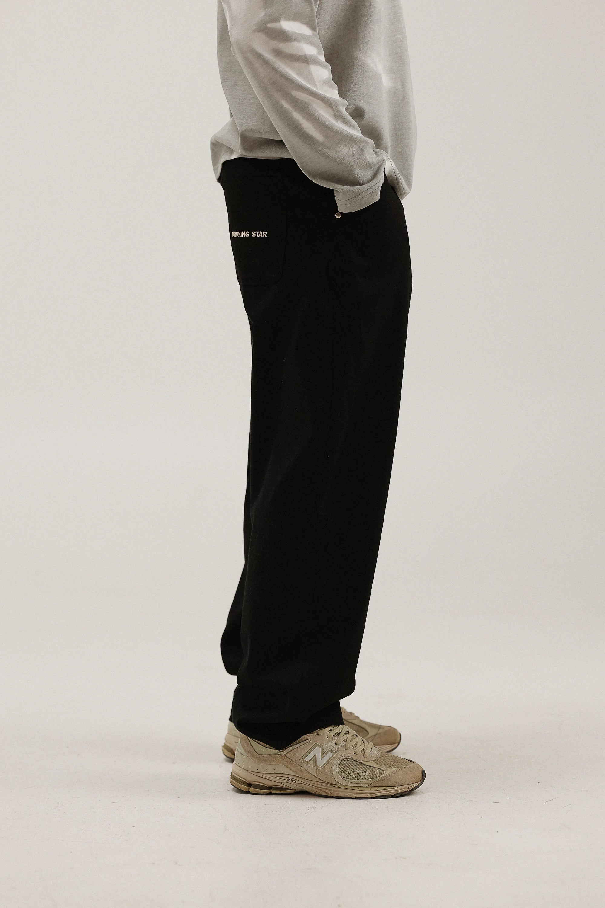 Джинси Morning Star Кіото Чорні Wide Fit