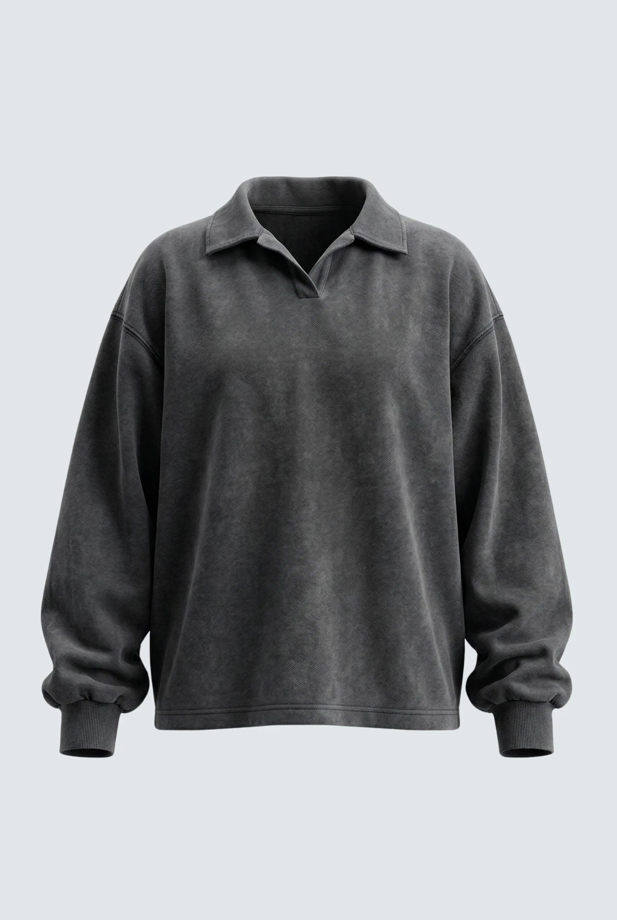 Поло Morning Star Washed Graphite | Morning Star: Бренд чоловічого