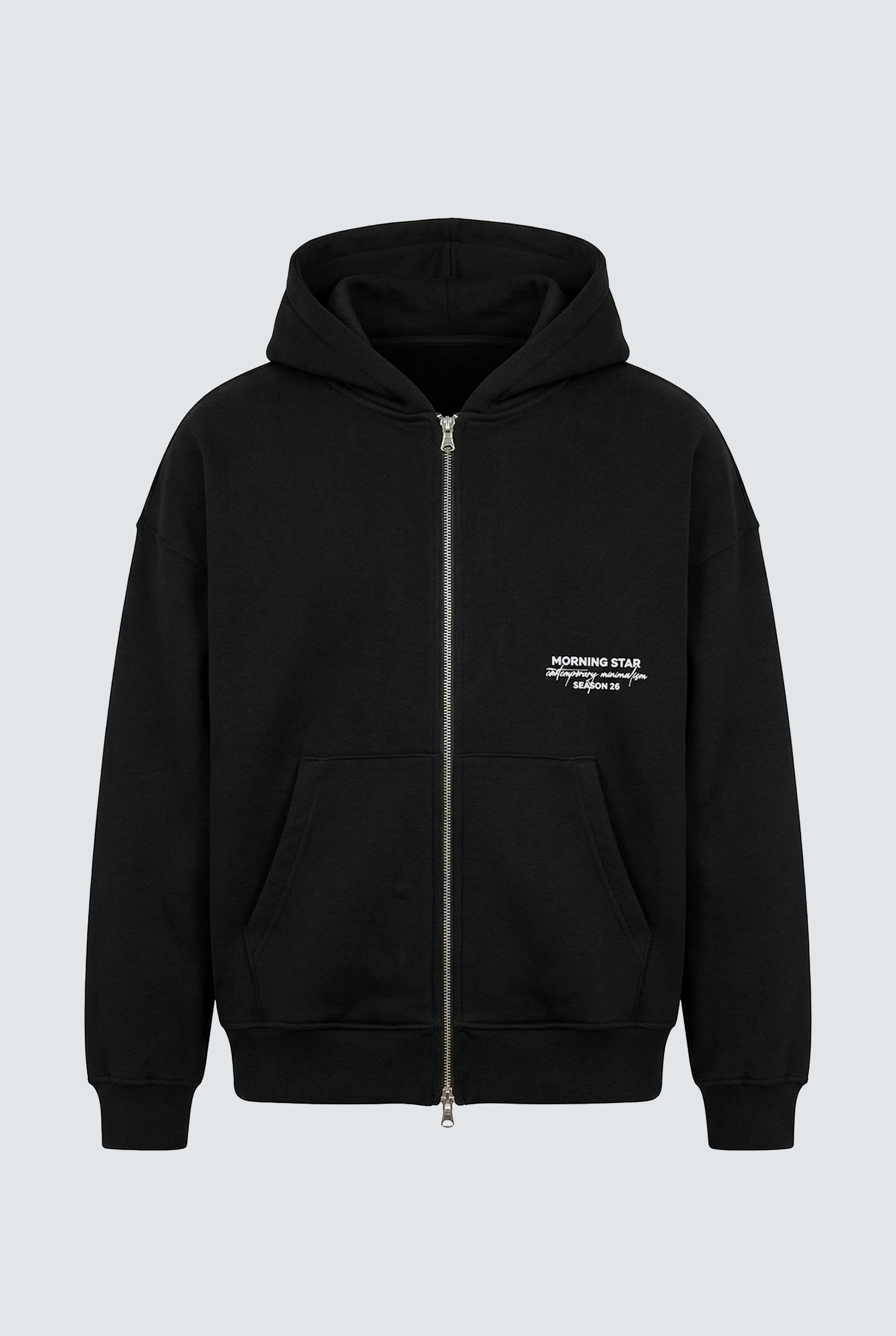 Зіп-худі Morning Star MS Cross Чорне