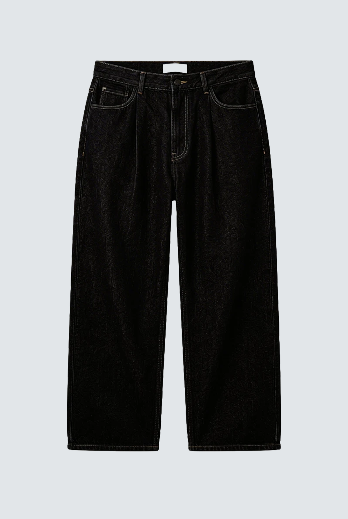 Джинси Morning Star Кіото Чорні Wide Fit