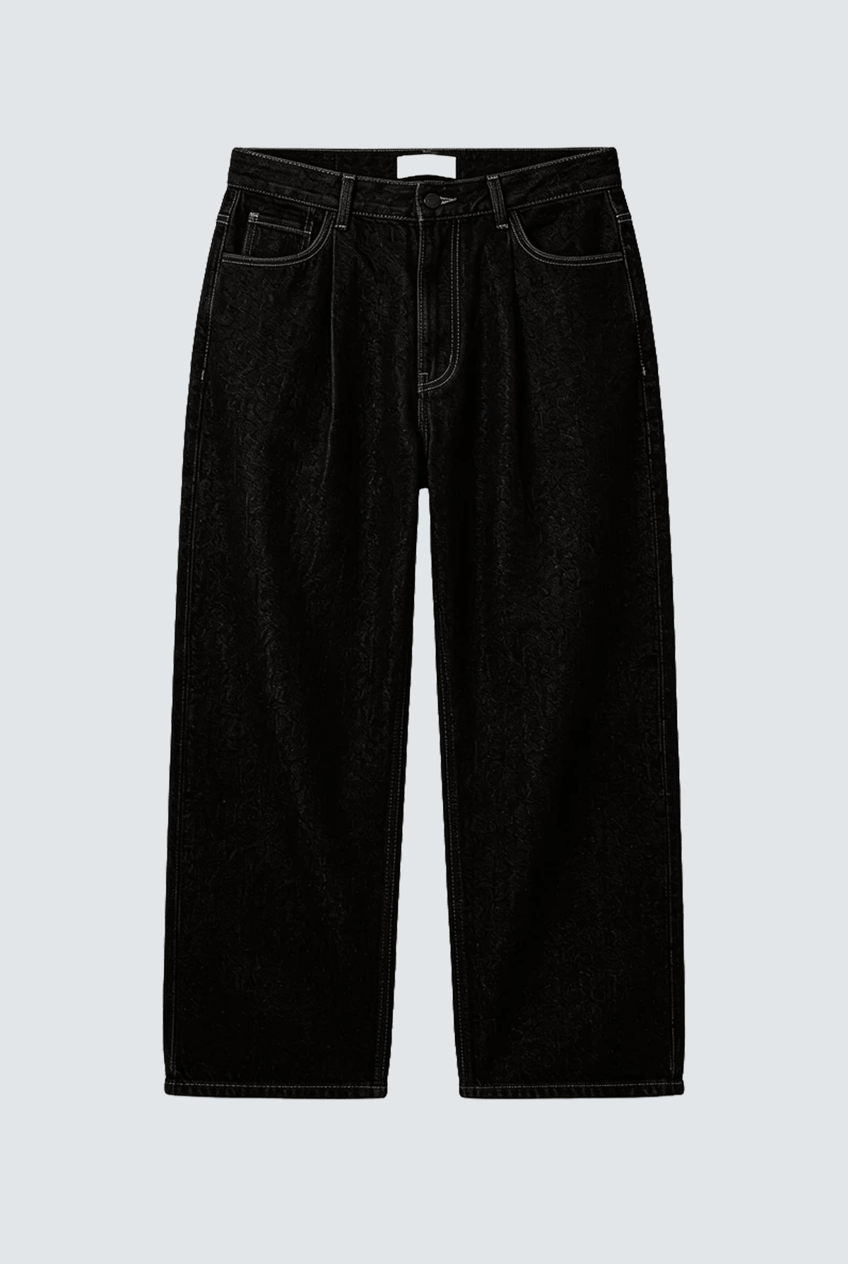 Джинси Morning Star Кіото Чорні Wide Fit