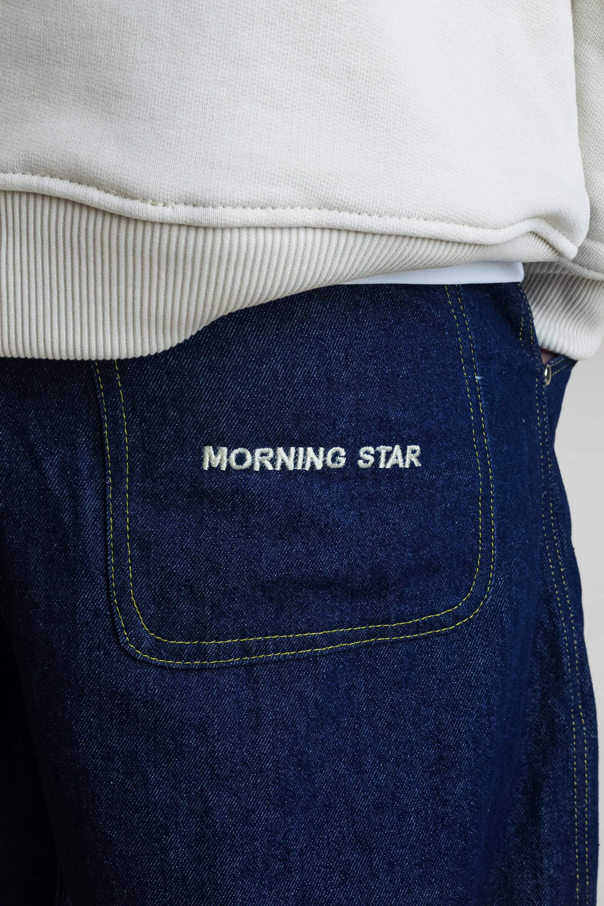 Джинси Morning Star темний денім широкі Кіото - Morning Star: Бренд чоловічого одягу