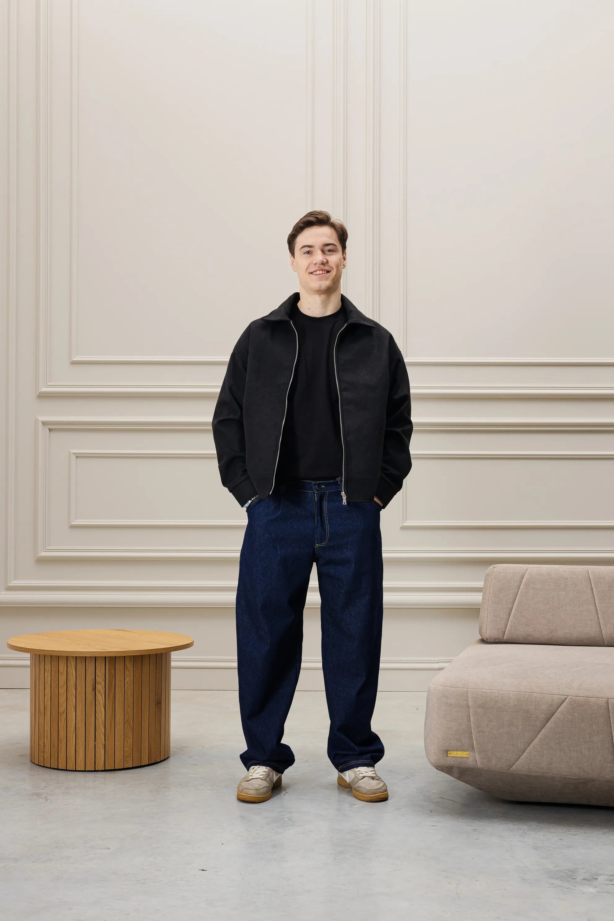 Джинси Morning Star темний денім широкі Кіото - Morning Star: Бренд чоловічого одягу