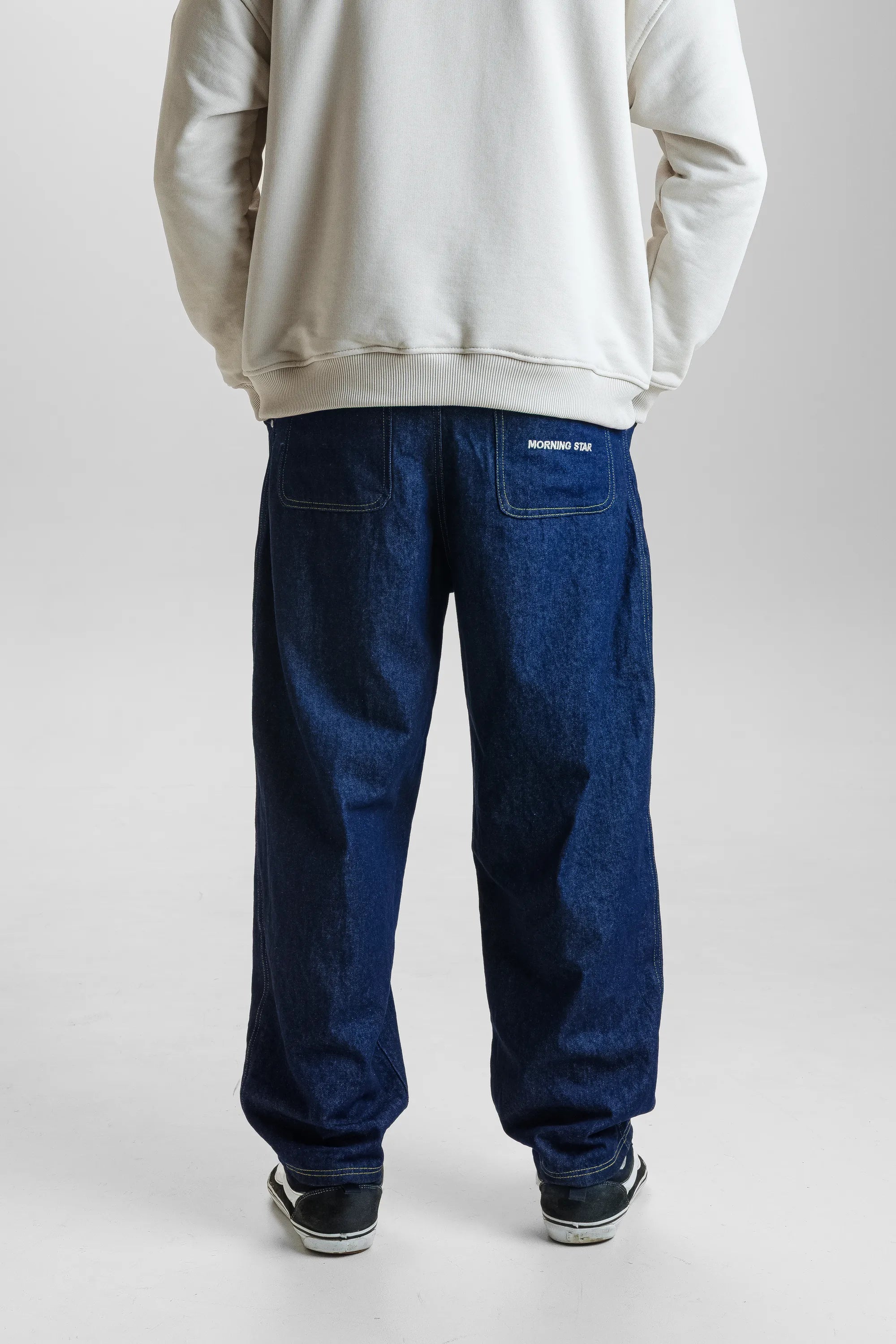 Джинси Morning Star темний денім широкі Кіото - Morning Star: Бренд чоловічого одягу
