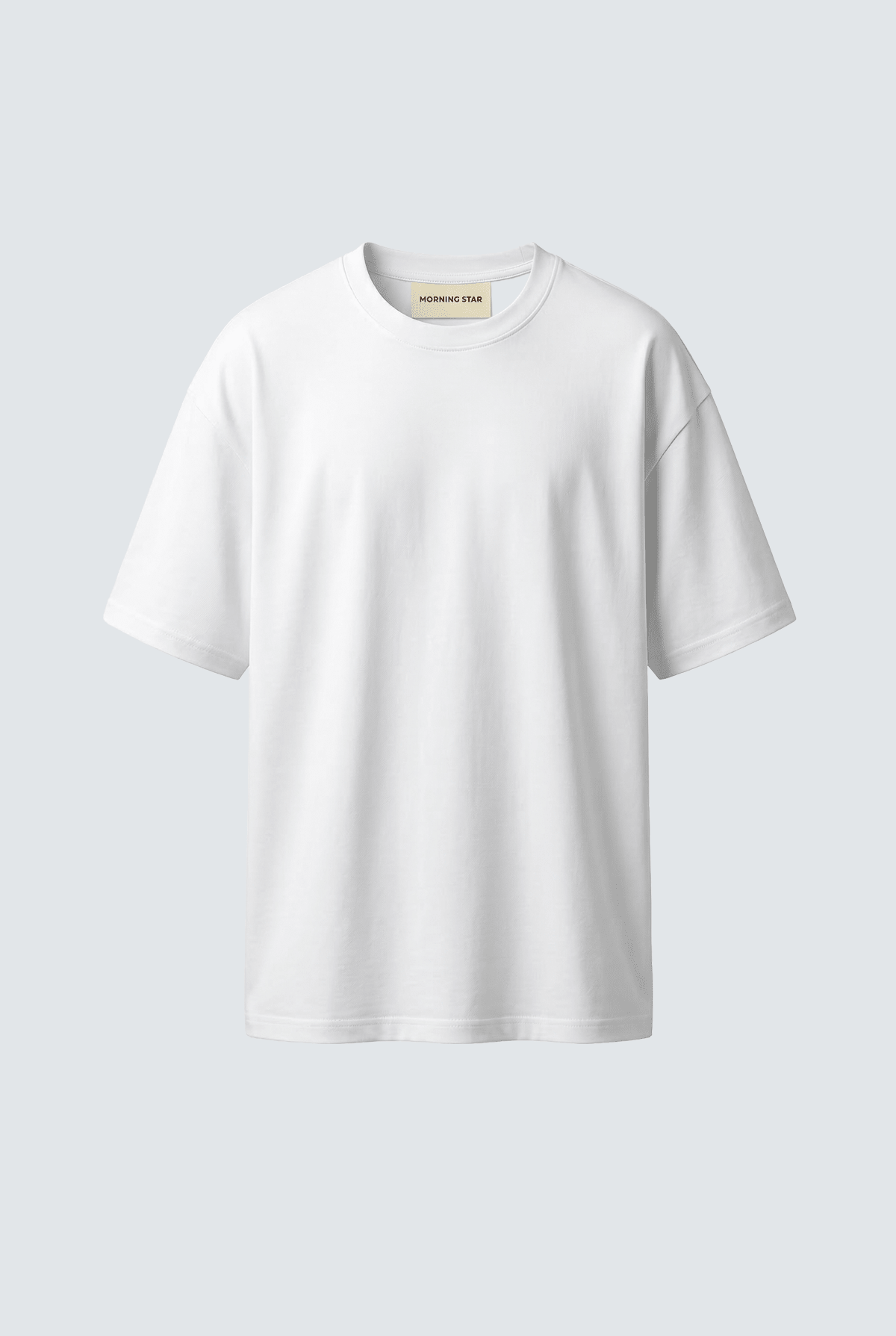 Футболка біла оверсайз Morning Star