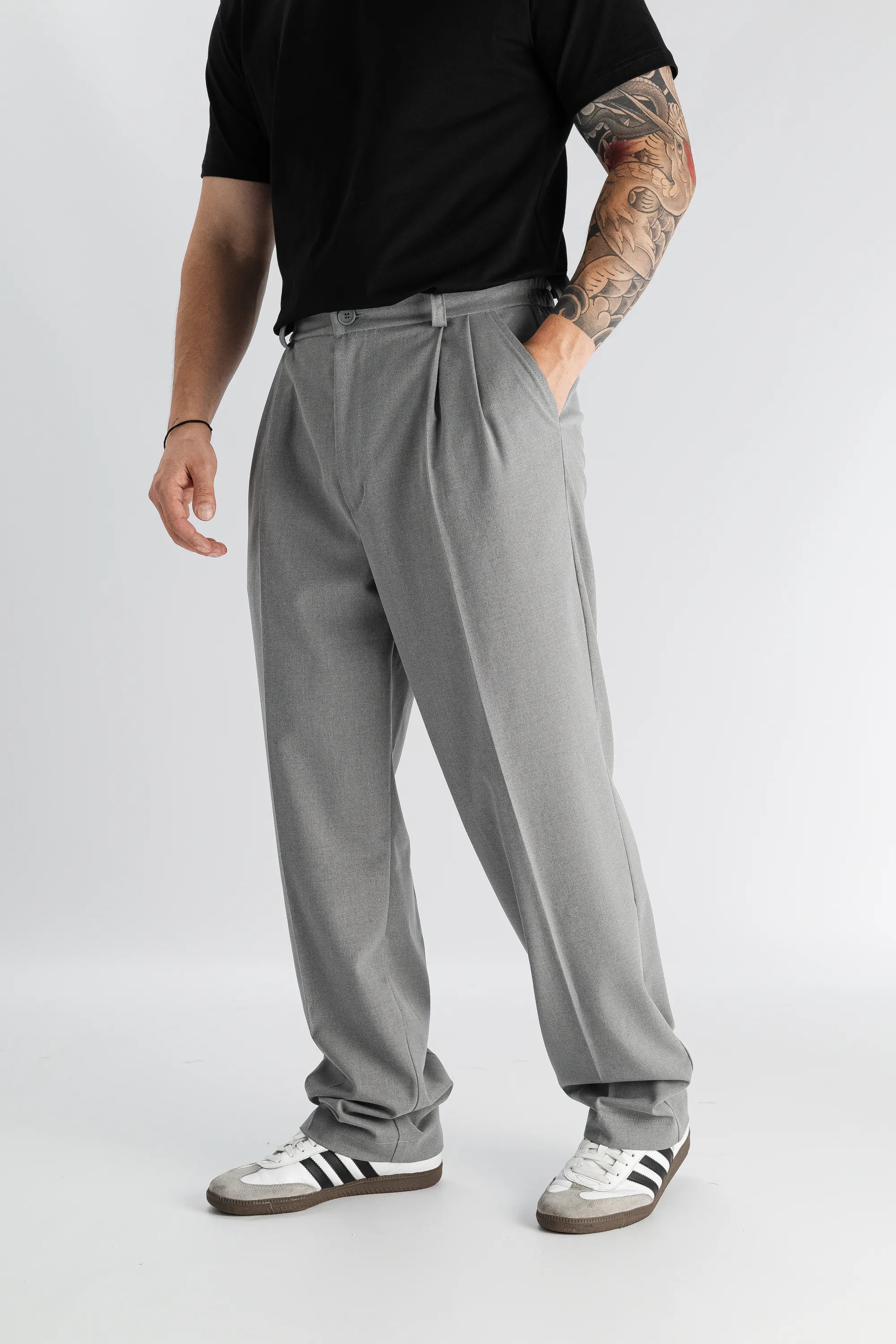 Комплект Morning Star Светр ZIP Black + Брюки Amsterdam Grey - Morning Star: Бренд чоловічого одягу
