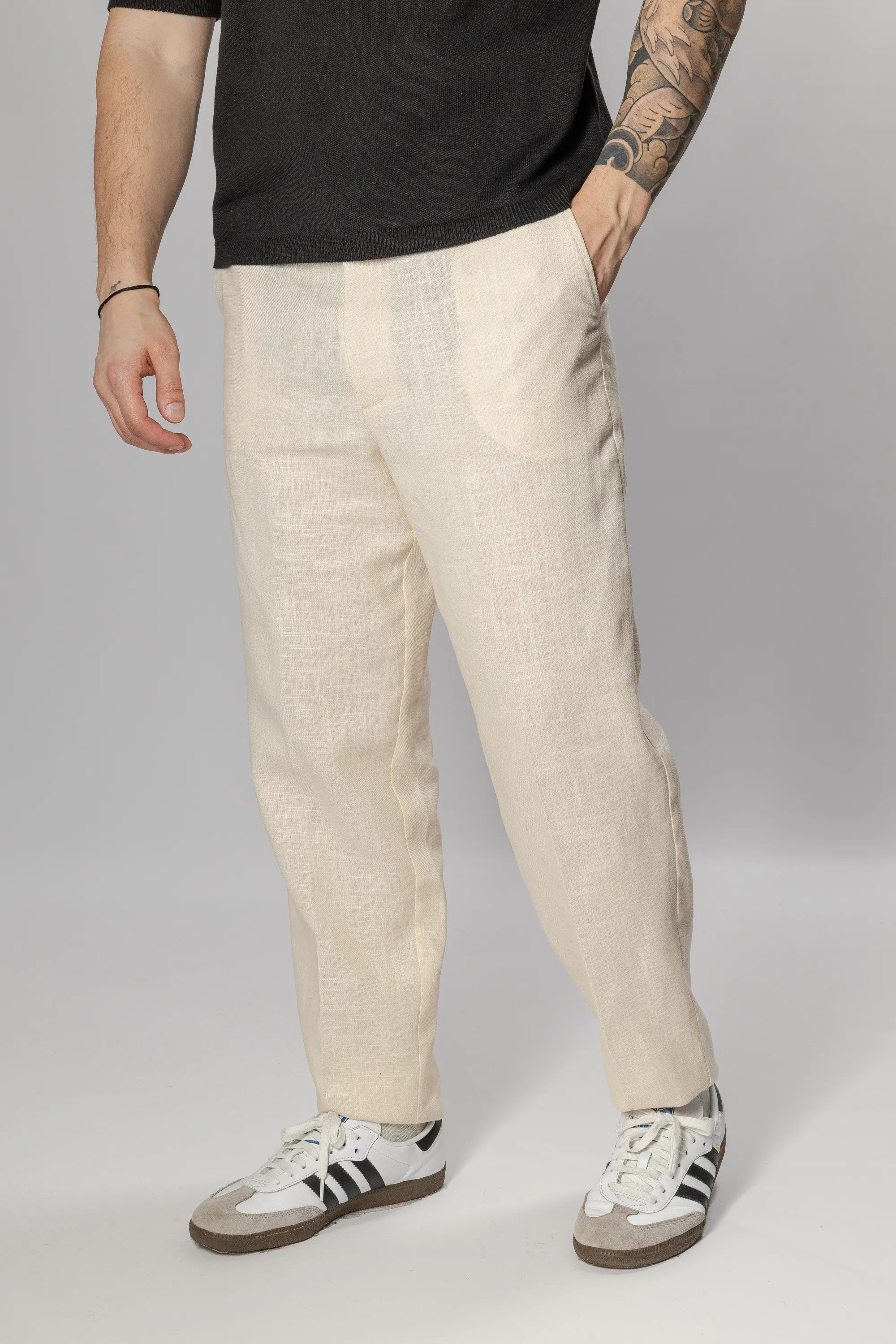 Pants Morning Star Linen Beige - Morning Star: Бренд чоловічого одягу