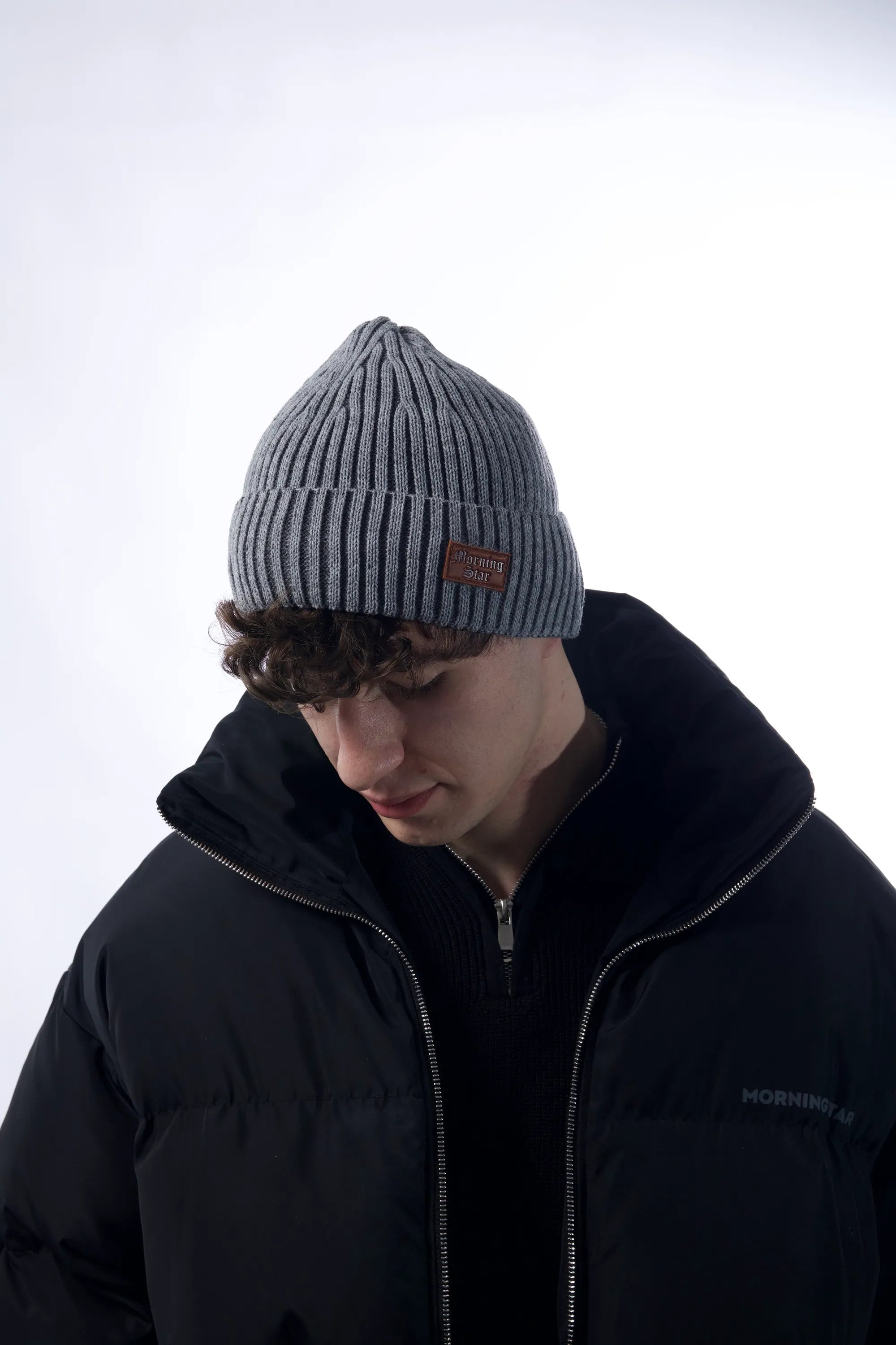 Шапка Morning Star Gray and Black - Morning Star: Бренд чоловічого одягу