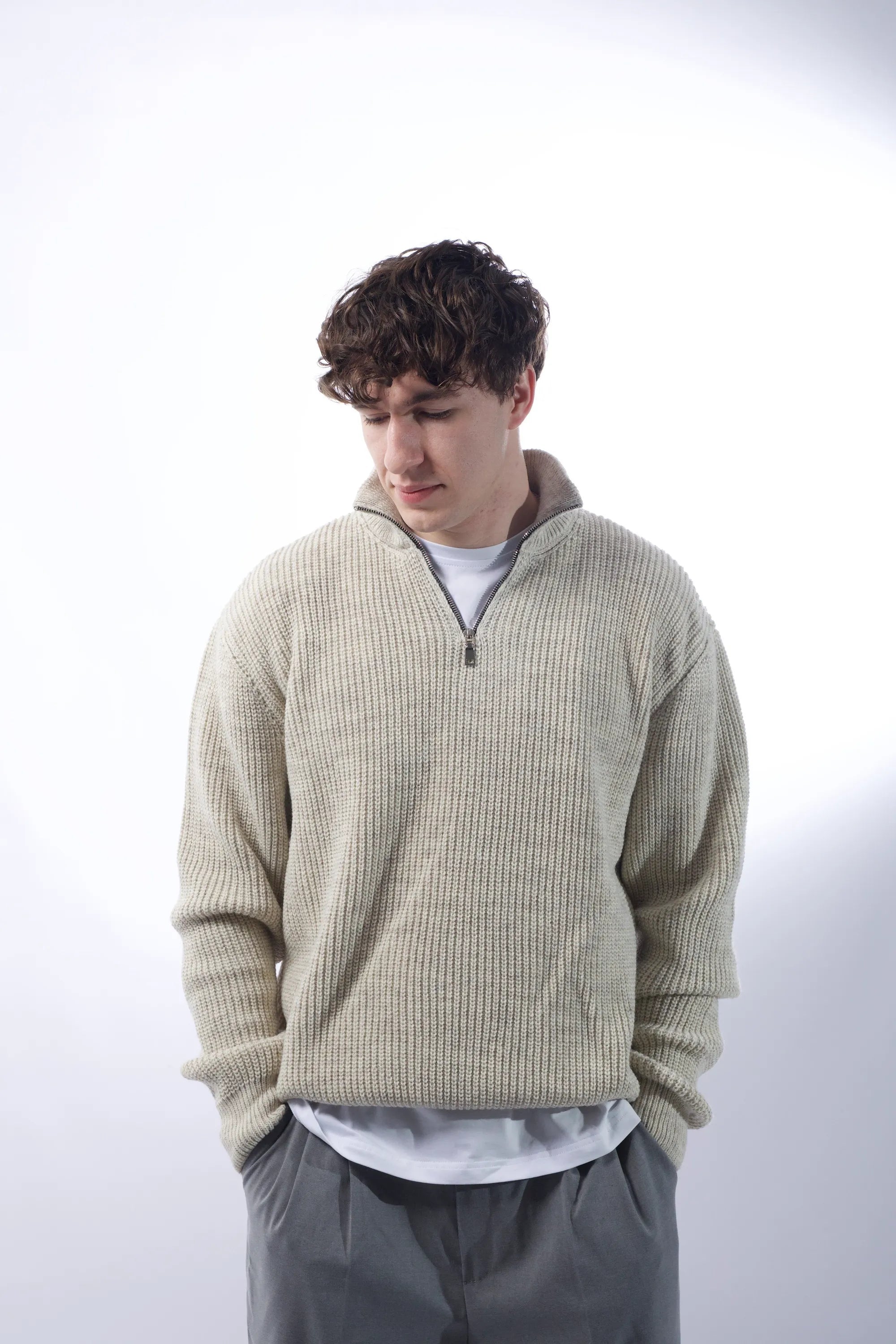 Светр Morning Star Vezuv Beige - Morning Star: Бренд чоловічого одягу