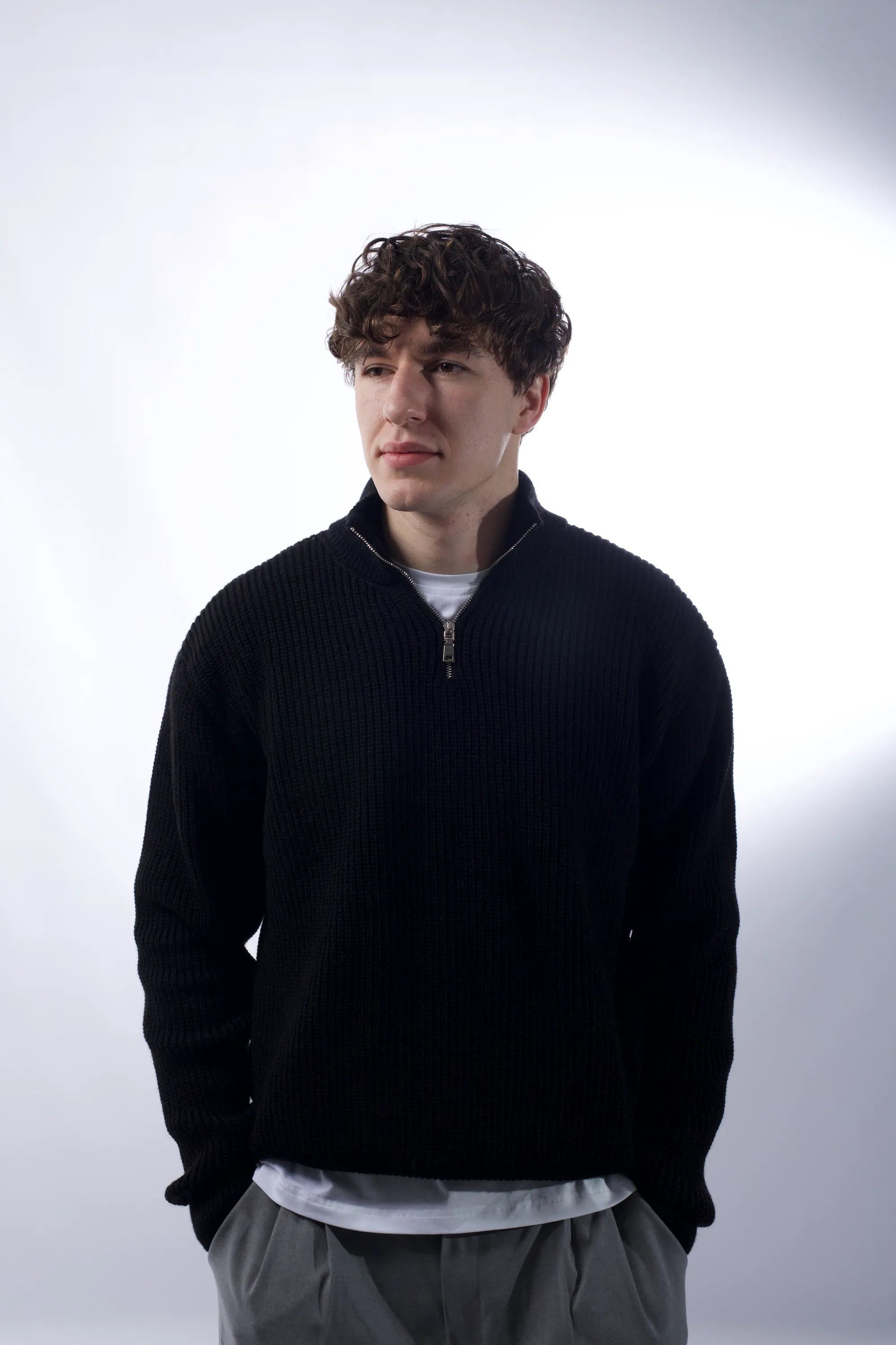 Светр Morning Star Vezuv Black - Morning Star: Бренд чоловічого одягу