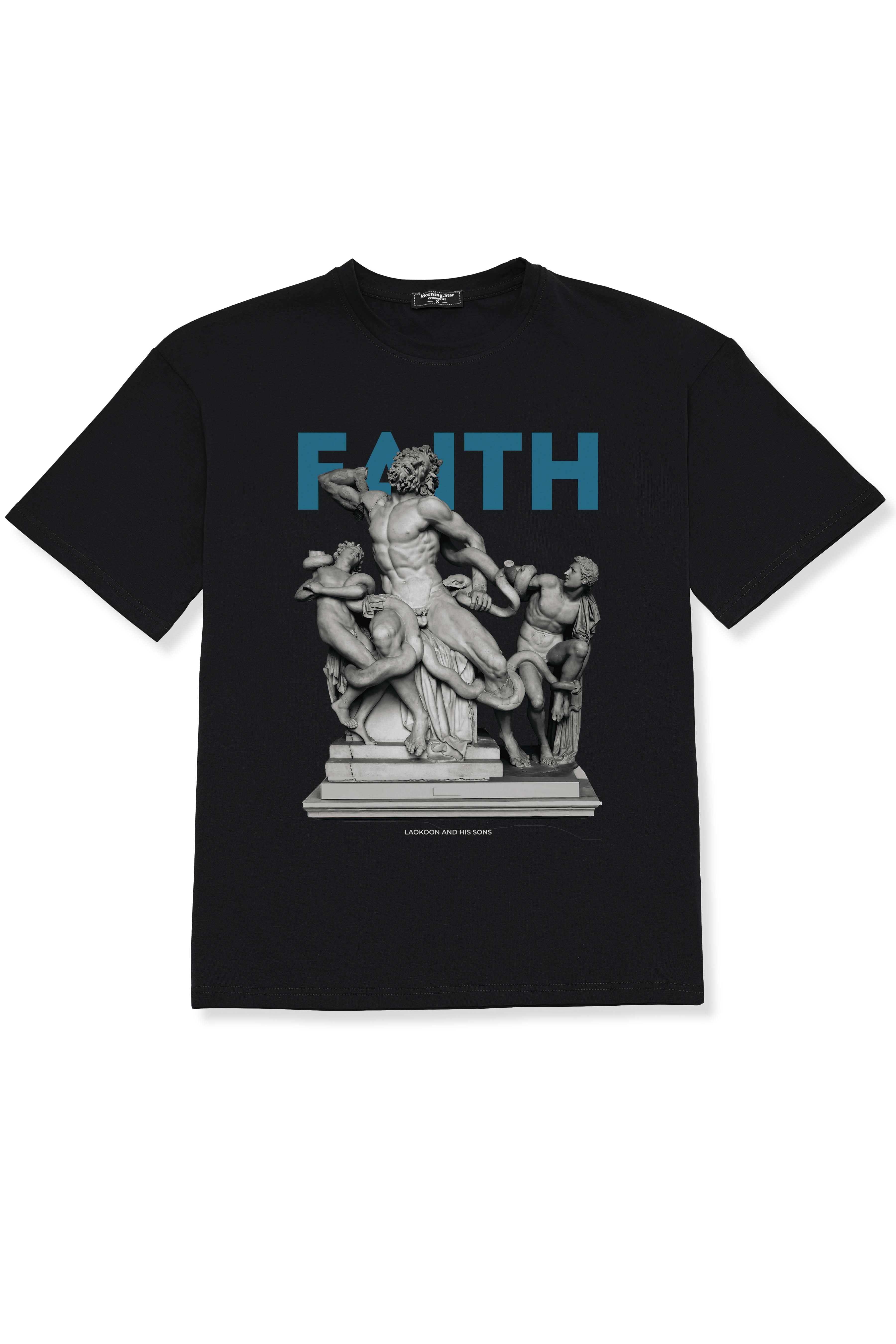 T-shirt Black Faith Morning Star - Morning Star: Бренд чоловічого одягу