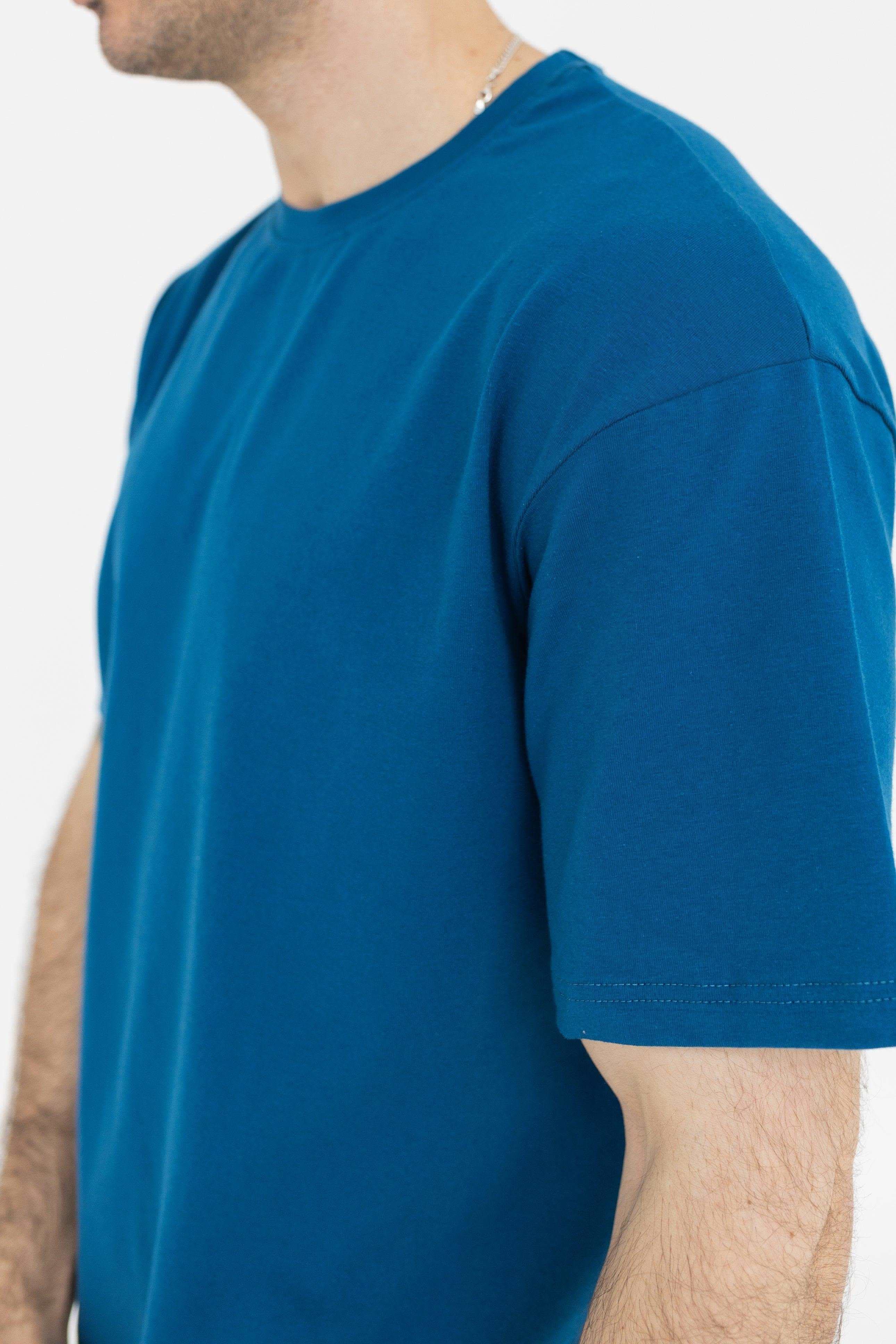 T-shirt Blue Oversized Morning Star - Morning Star: Бренд чоловічого одягу