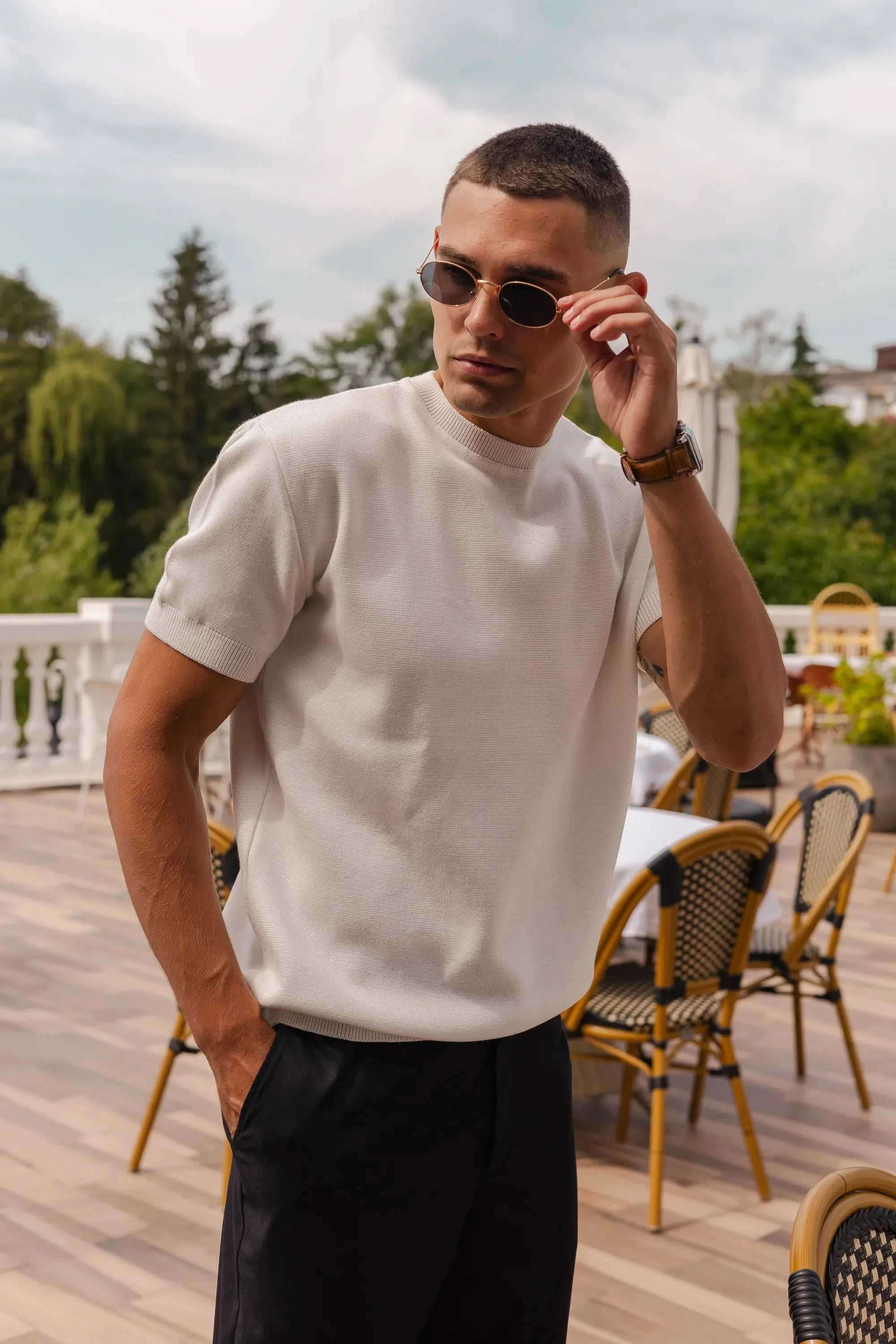 T-shirt Knitted Morning Star - Morning Star: Бренд чоловічого одягу