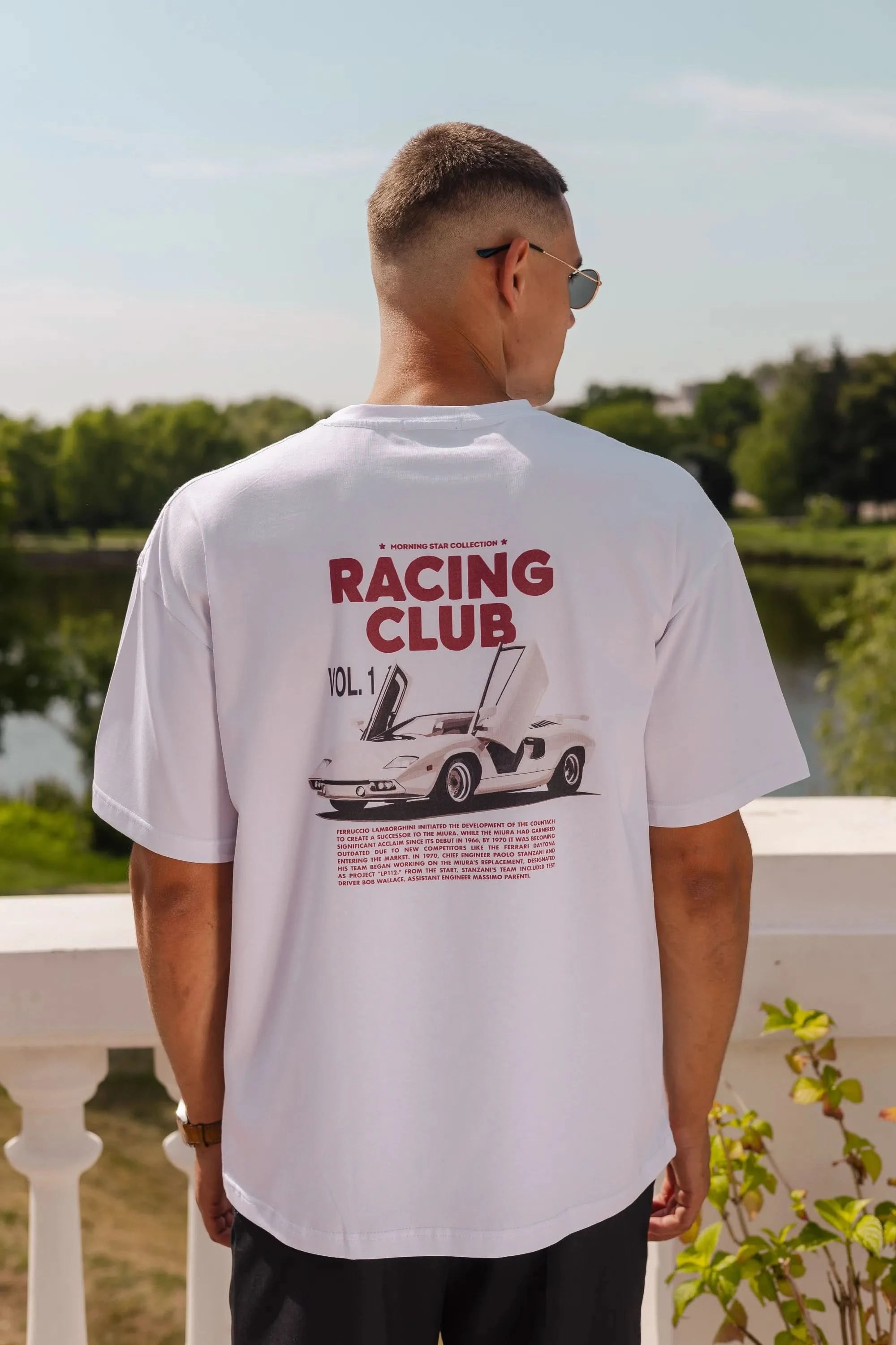 T-shirt Morning Star Racing Club Lambo - Morning Star: Бренд чоловічого одягу
