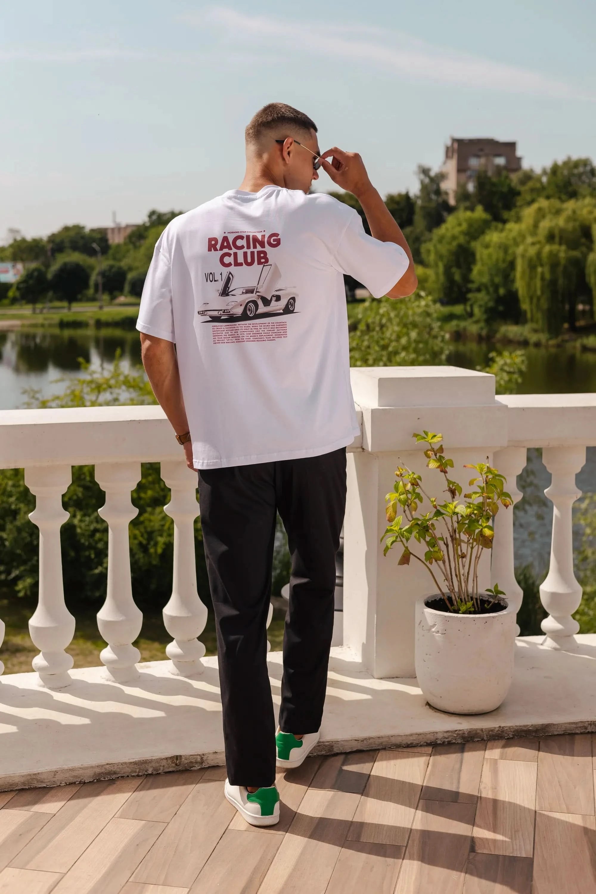 T-shirt Morning Star Racing Club Lambo - Morning Star: Бренд чоловічого одягу