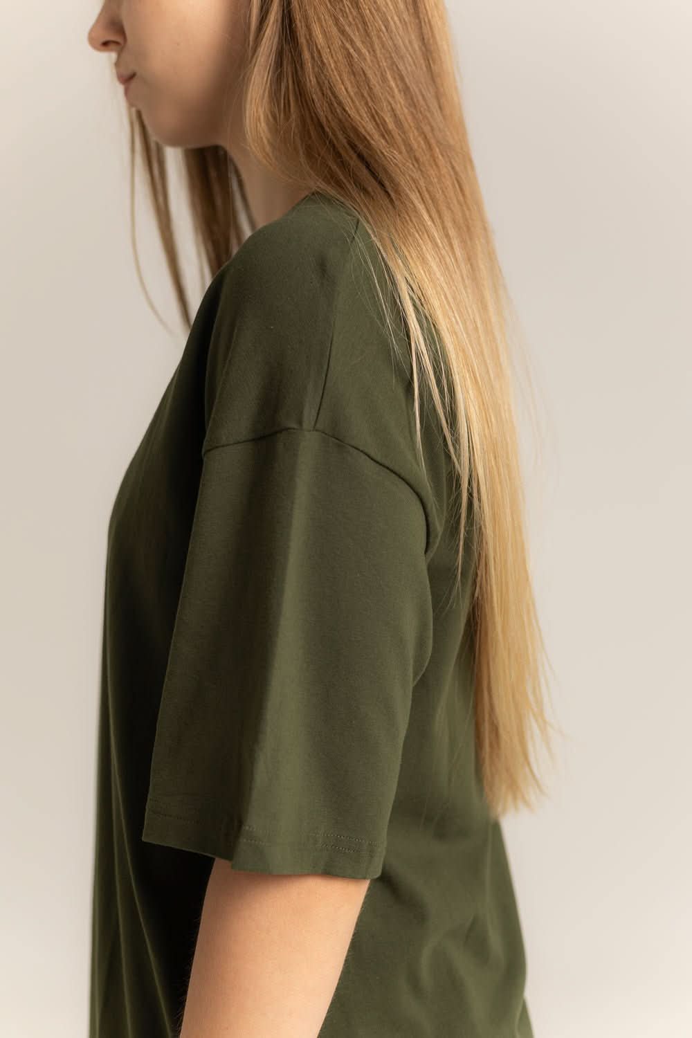 T-shirt Oversized Khaki Old - Morning Star: Бренд чоловічого одягу