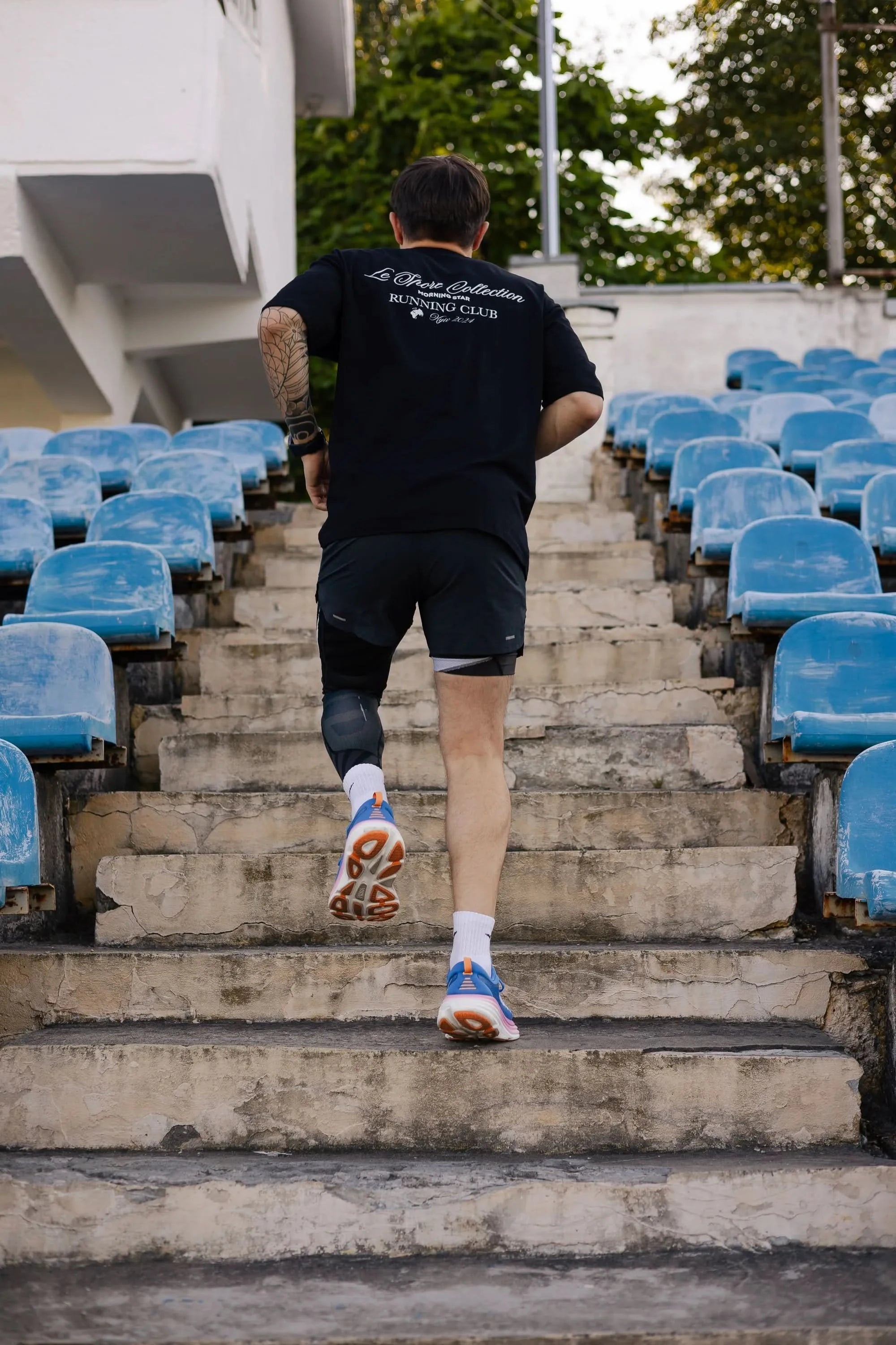 T-shirt Running Club Morning Star - Morning Star: Бренд чоловічого одягу