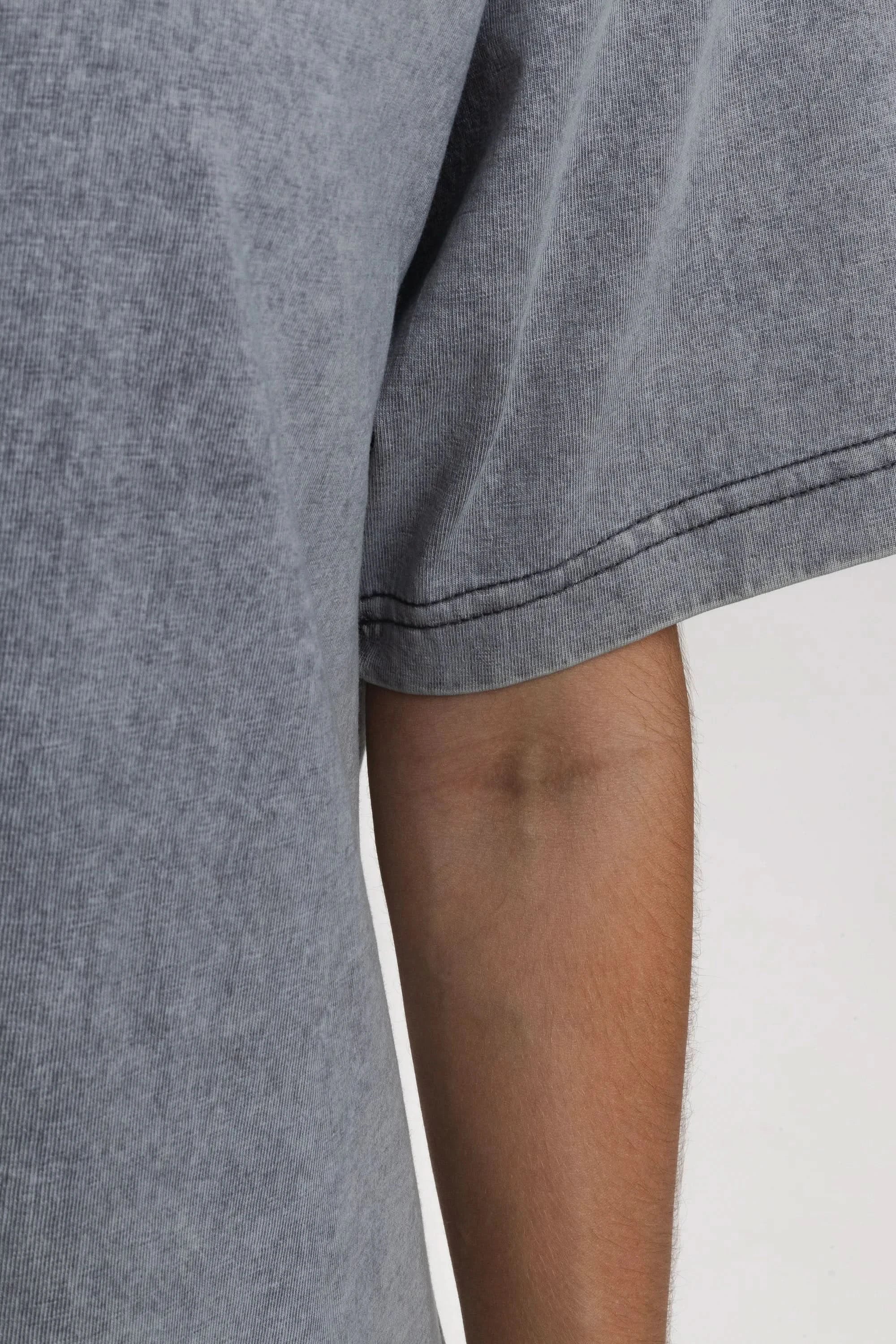 T-shirt Washed Grey - Morning Star: Бренд чоловічого одягу