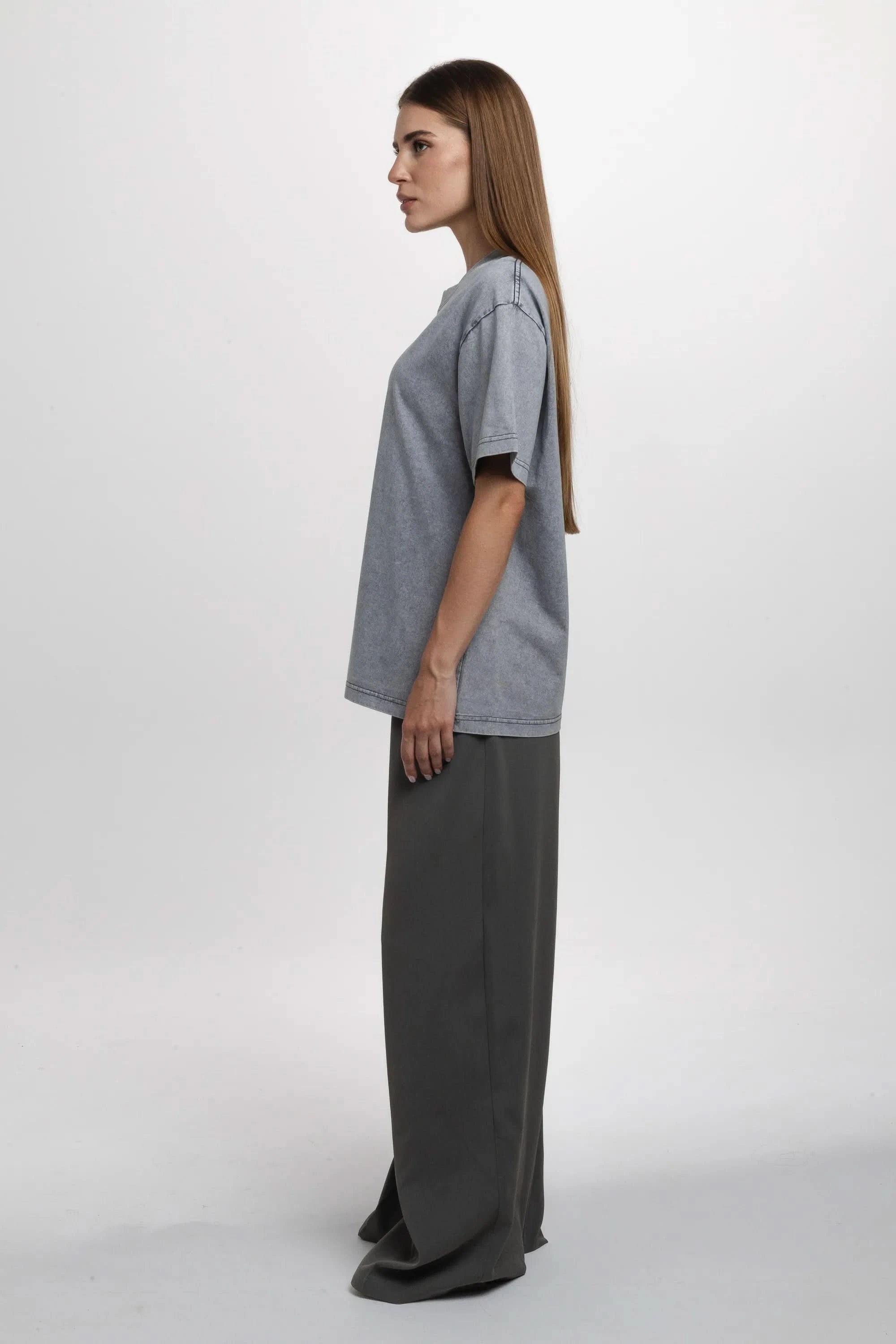 T-shirt Washed Grey - Morning Star: Бренд чоловічого одягу