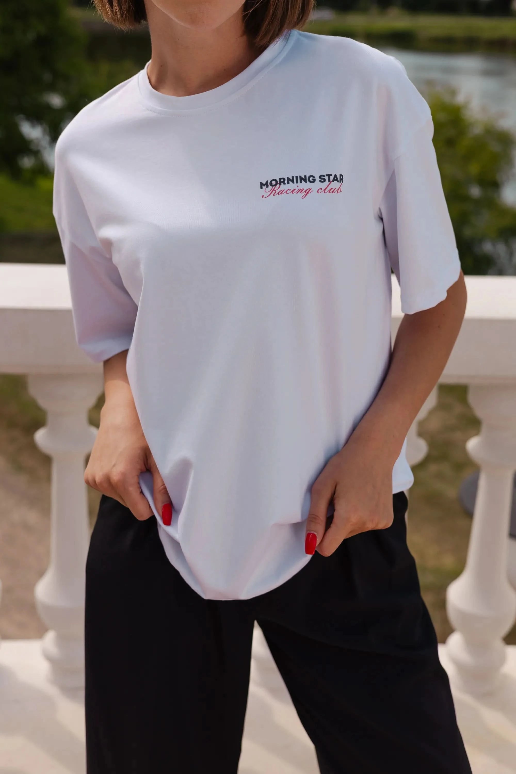 T-shirt Woman Racing Club - Morning Star: Бренд чоловічого одягу