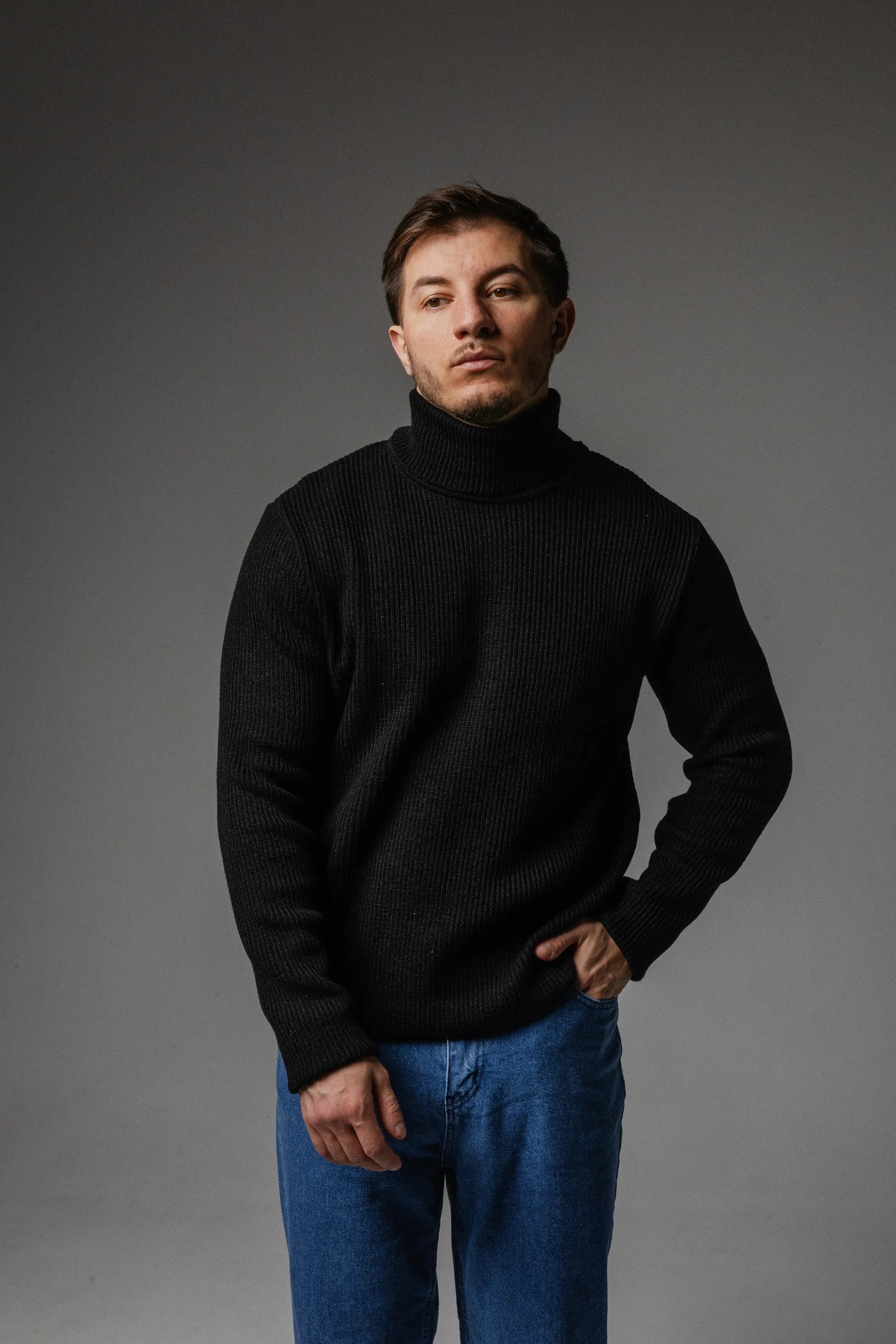 Turtleneck Black Morning Star - Morning Star: Бренд чоловічого одягу