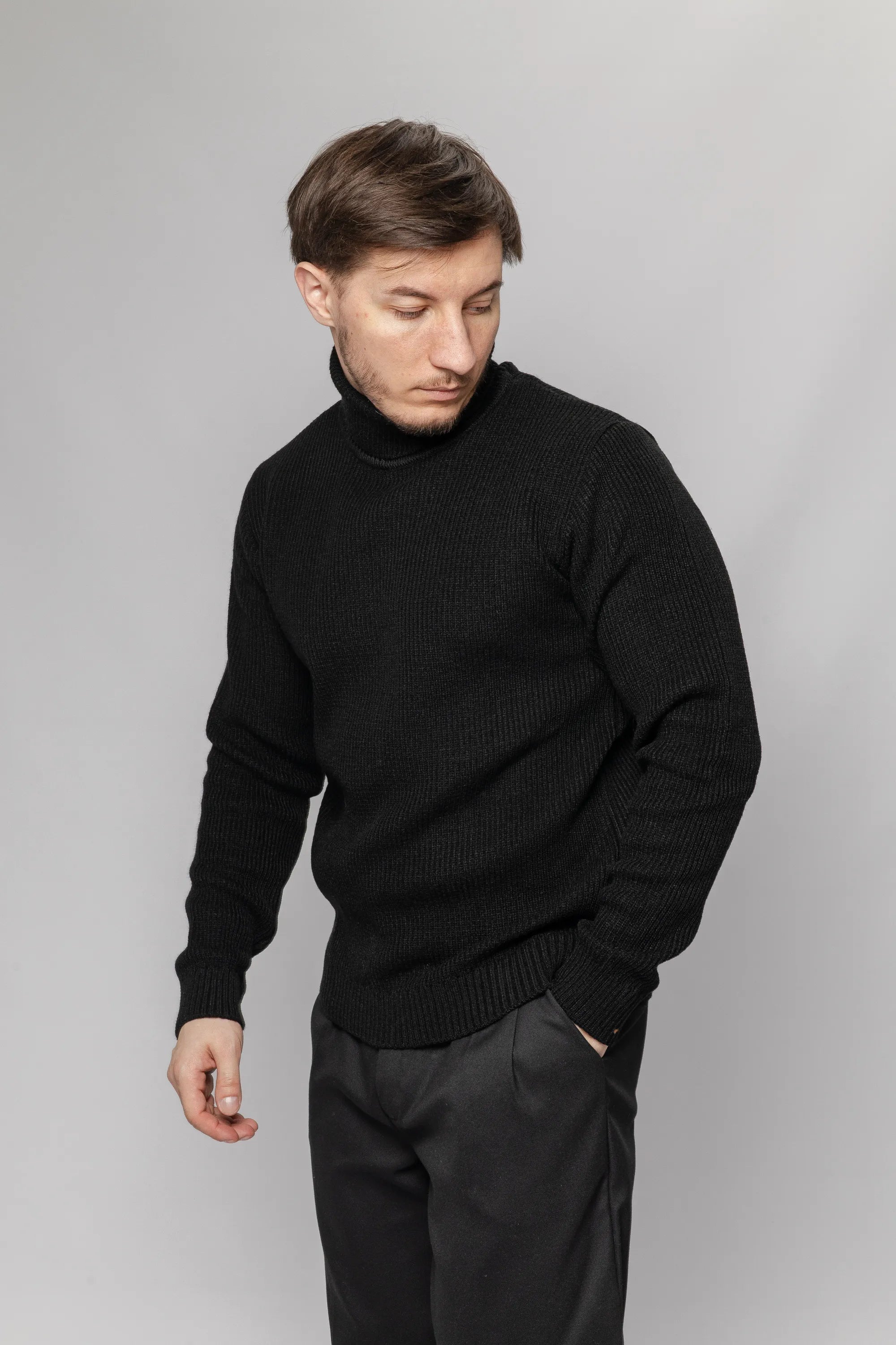 Turtleneck Black Morning Star - Morning Star: Бренд чоловічого одягу