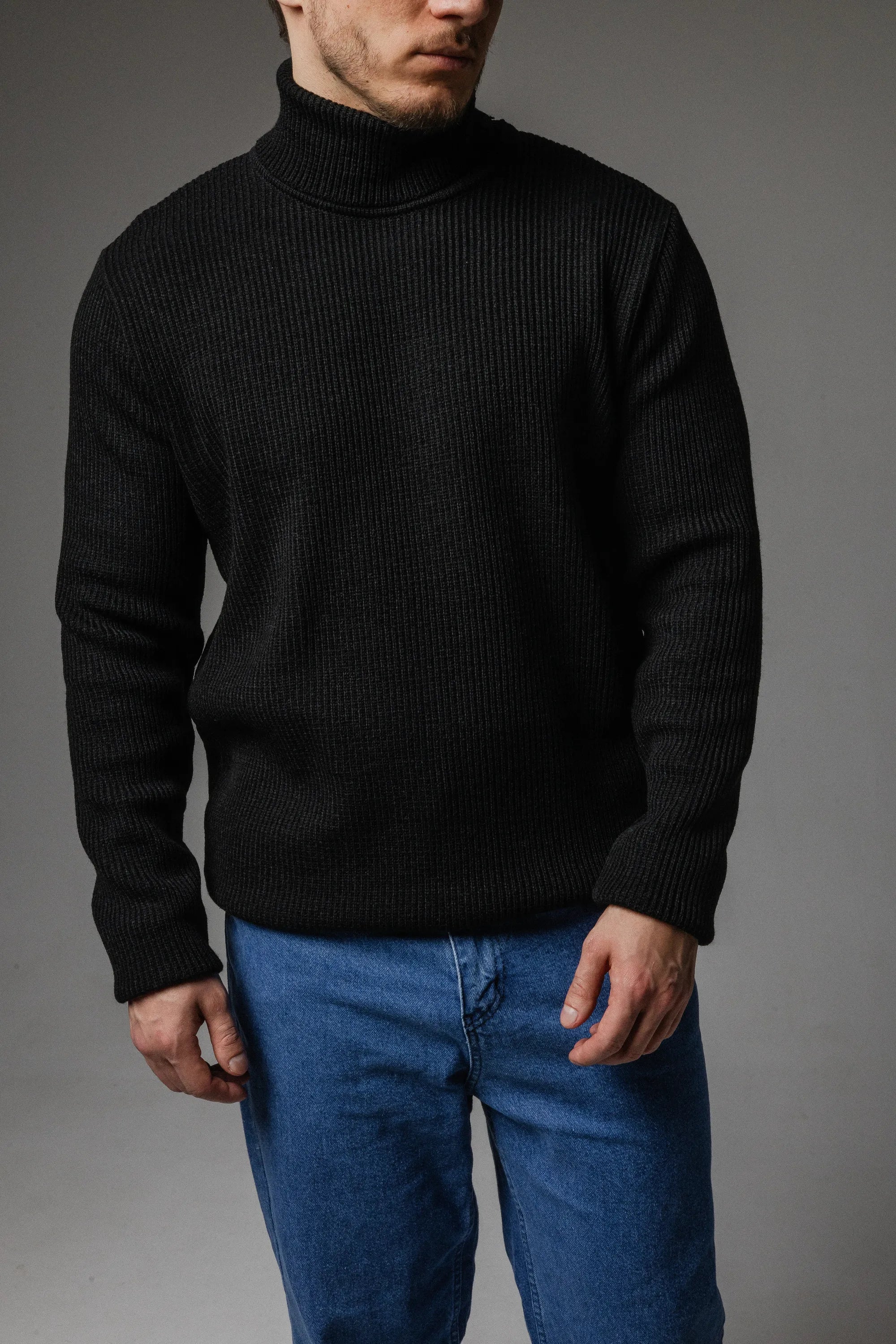 Turtleneck Black Morning Star - Morning Star: Бренд чоловічого одягу