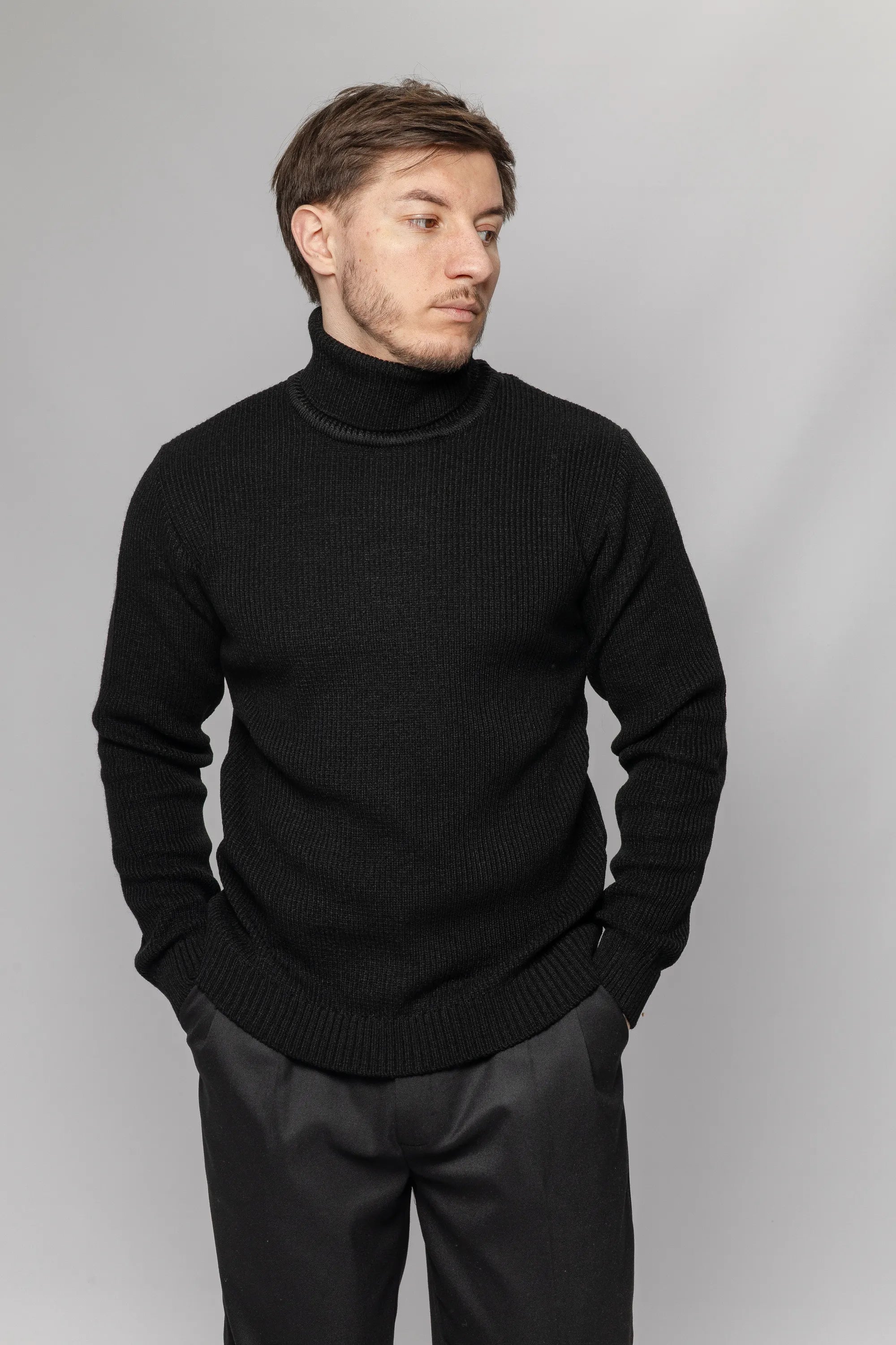 Turtleneck Black Morning Star - Morning Star: Бренд чоловічого одягу