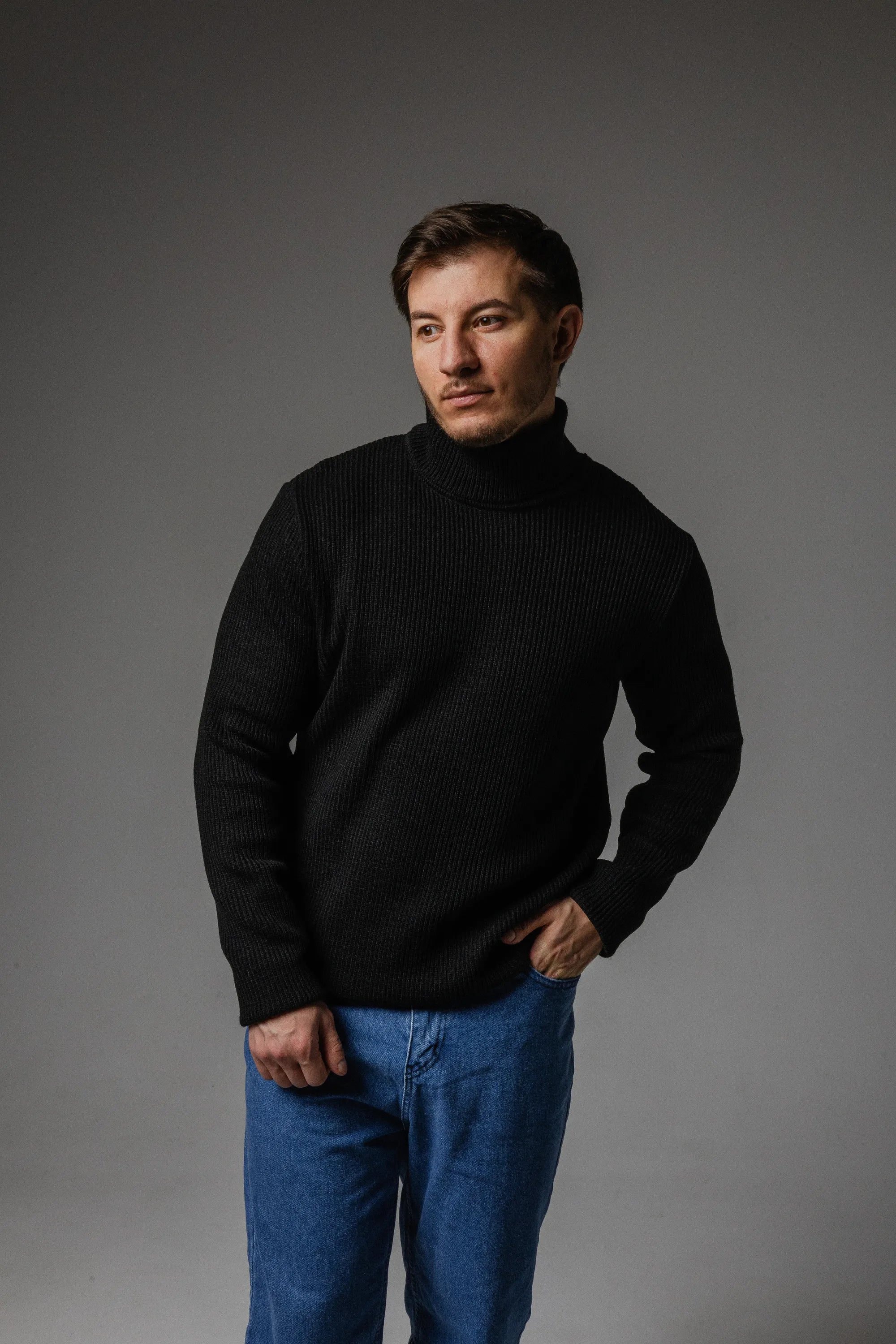 Turtleneck Black Morning Star - Morning Star: Бренд чоловічого одягу