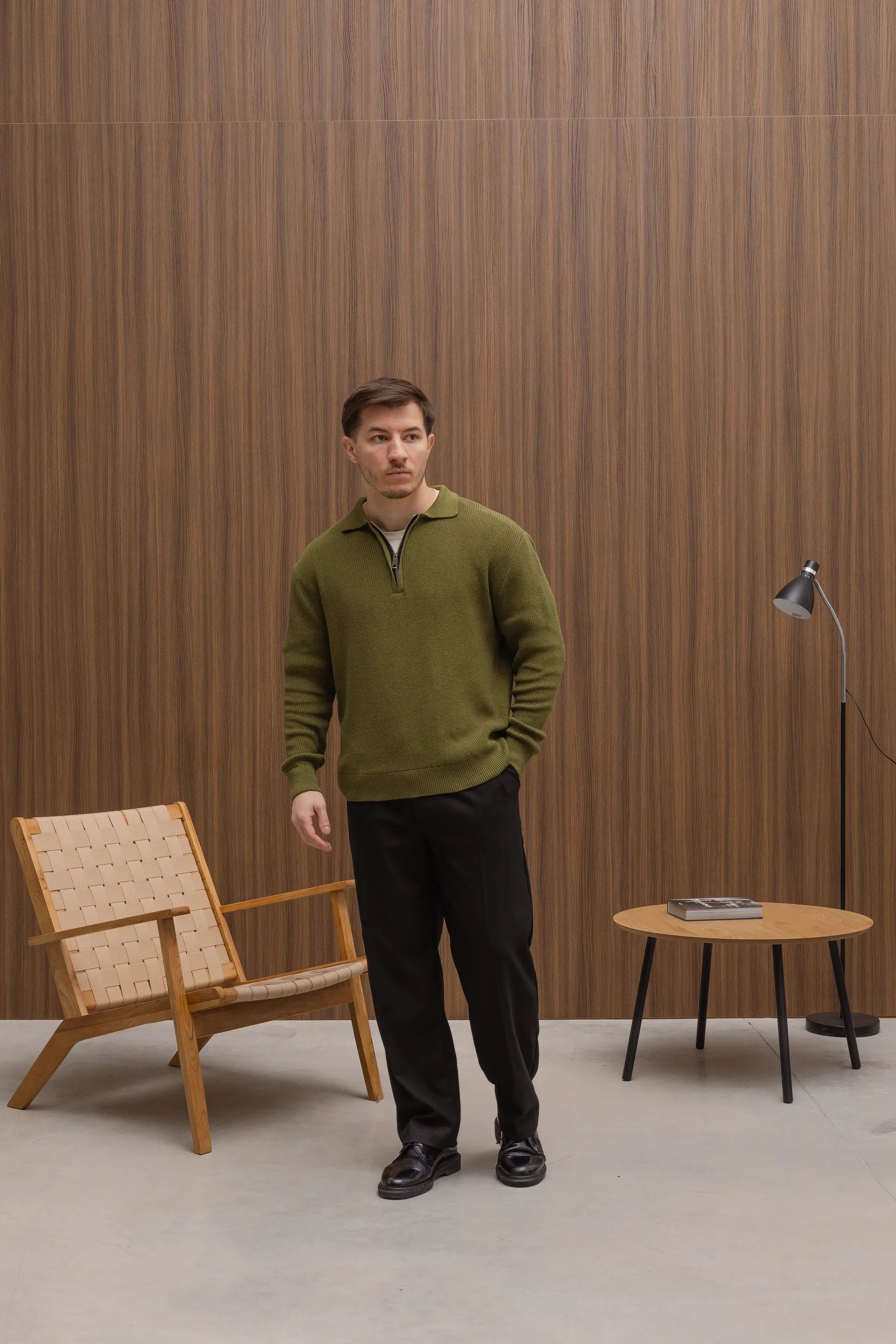 ZIP Sweater Parma Khaki - Morning Star: Бренд чоловічого одягу