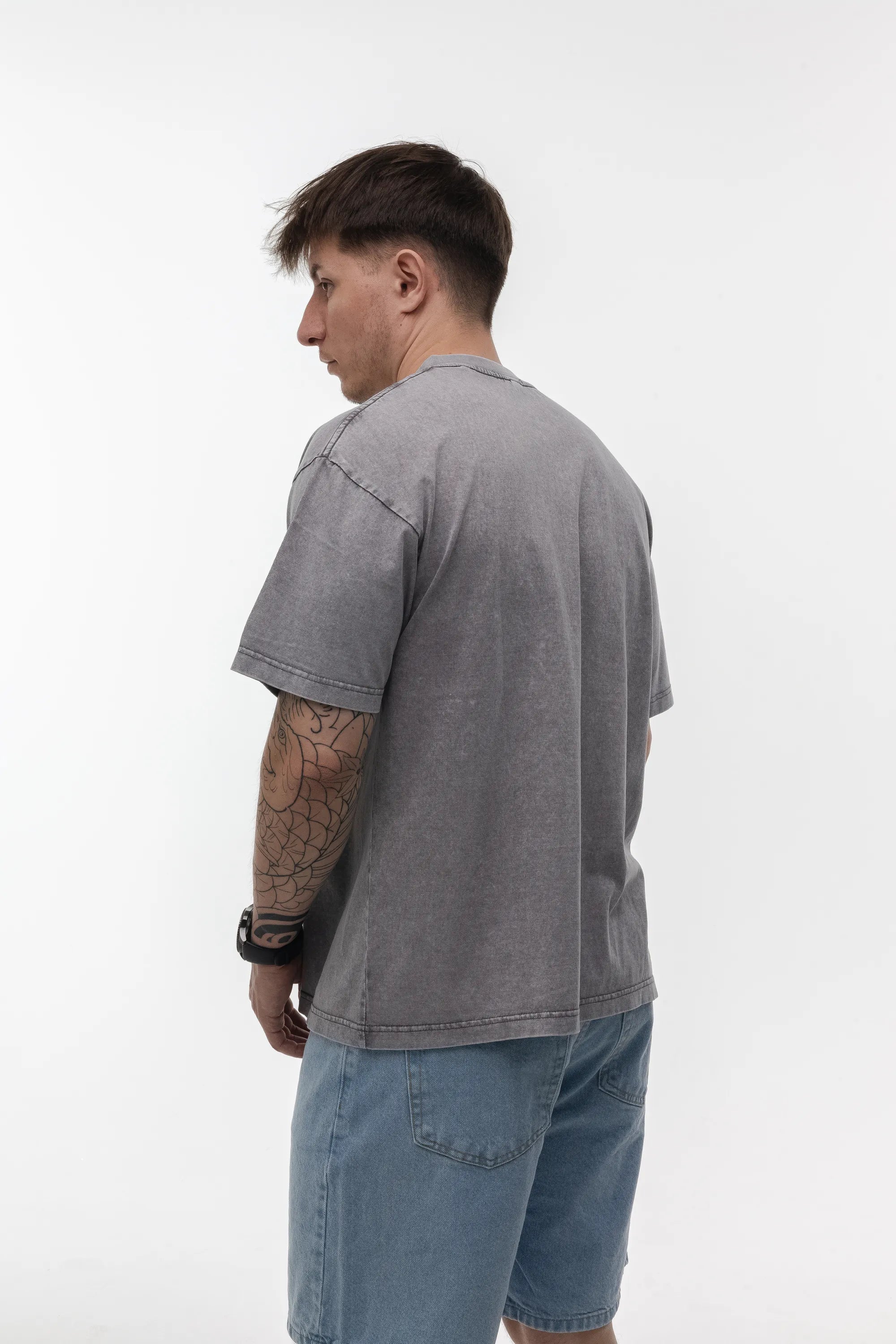 T-shirt Boiled Oversized from 100% cotton MS Washed