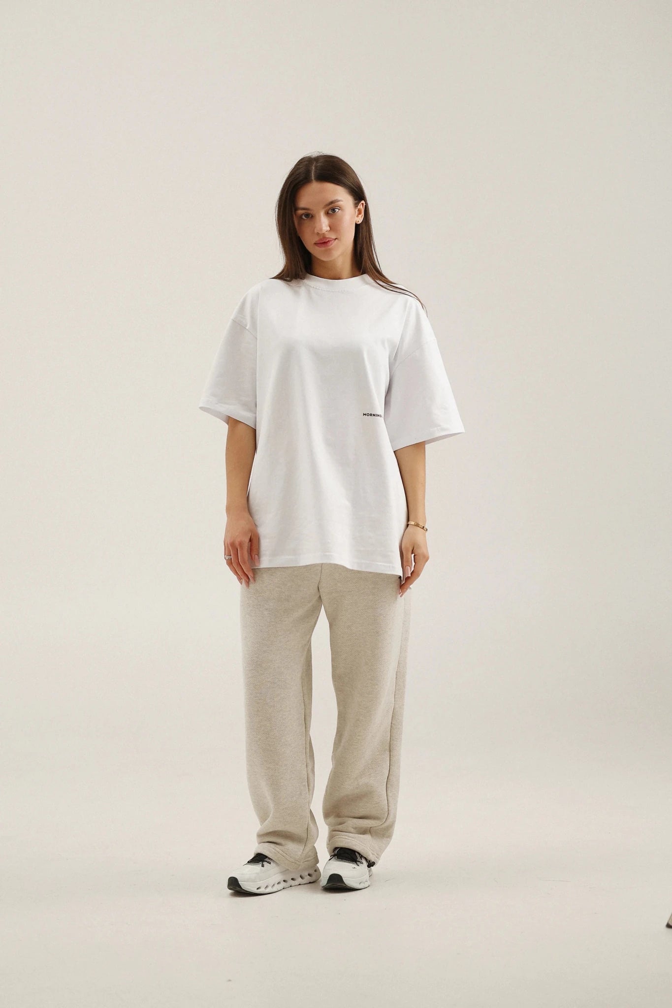 Футболка біла Morning Star Oversize SIGN