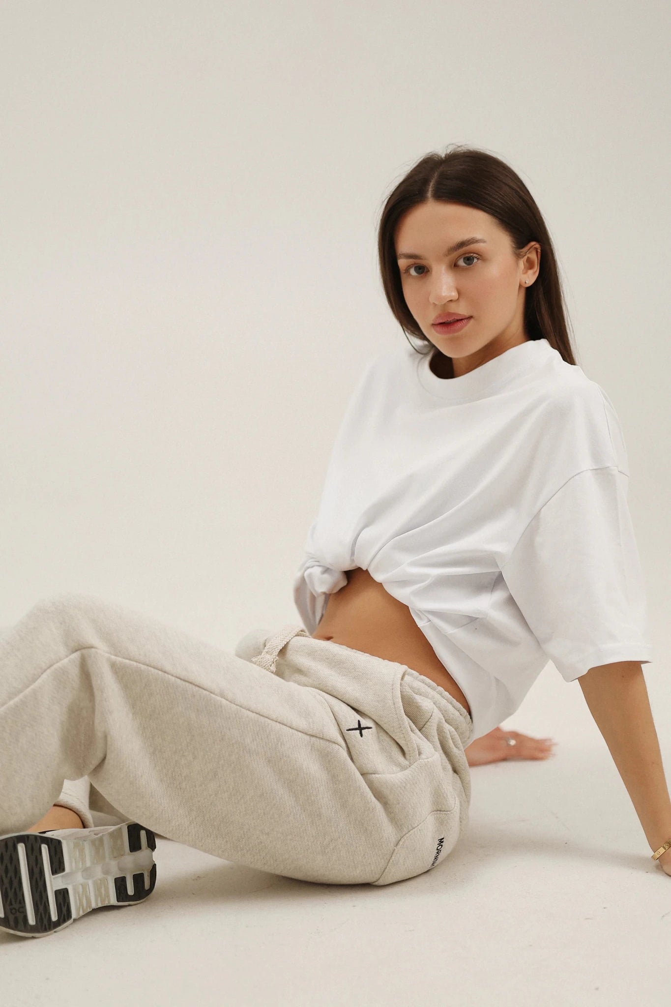 Футболка біла Morning Star Oversize SIGN