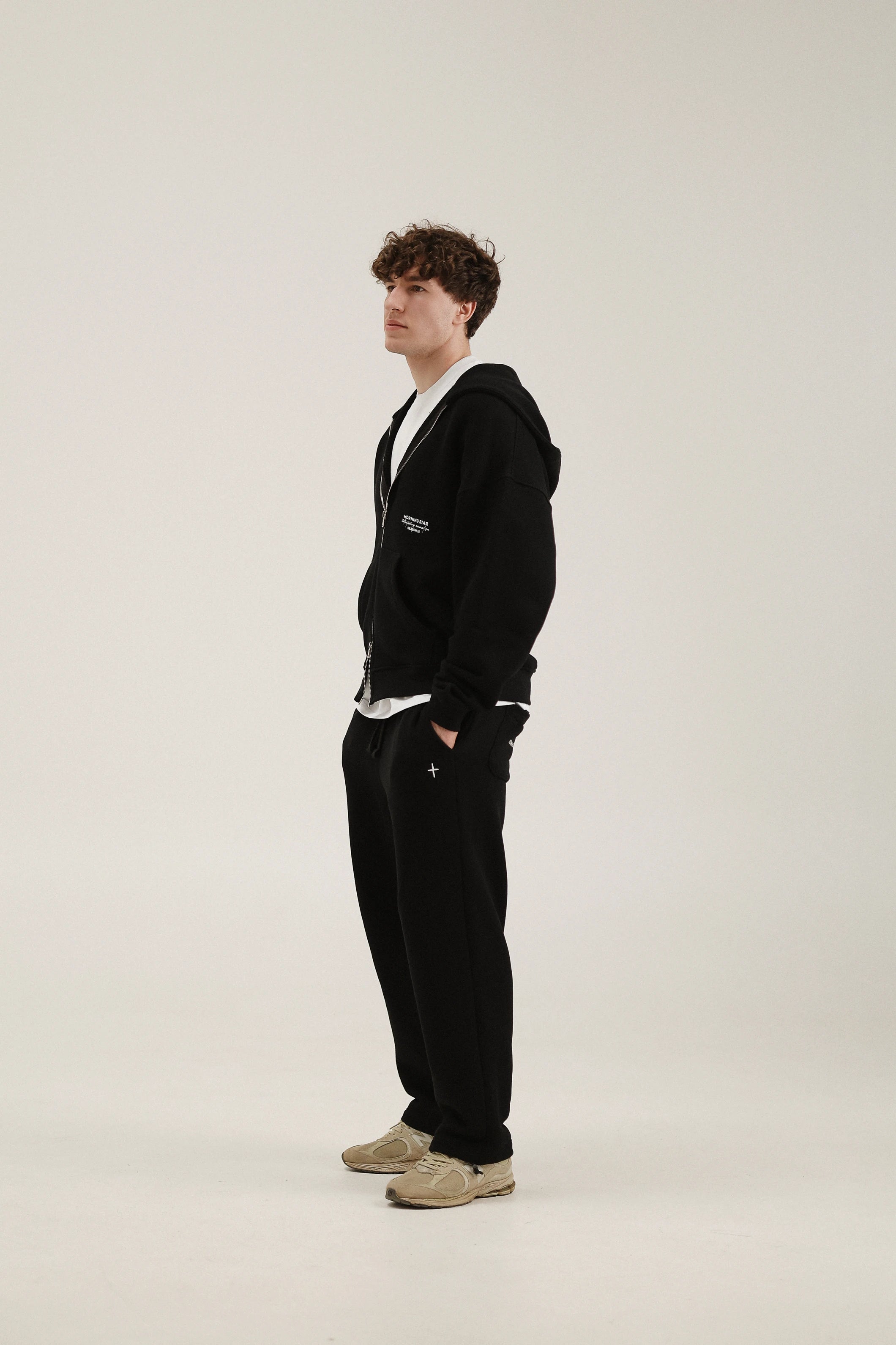 Зіп-худі Morning Star MS Cross Чорне