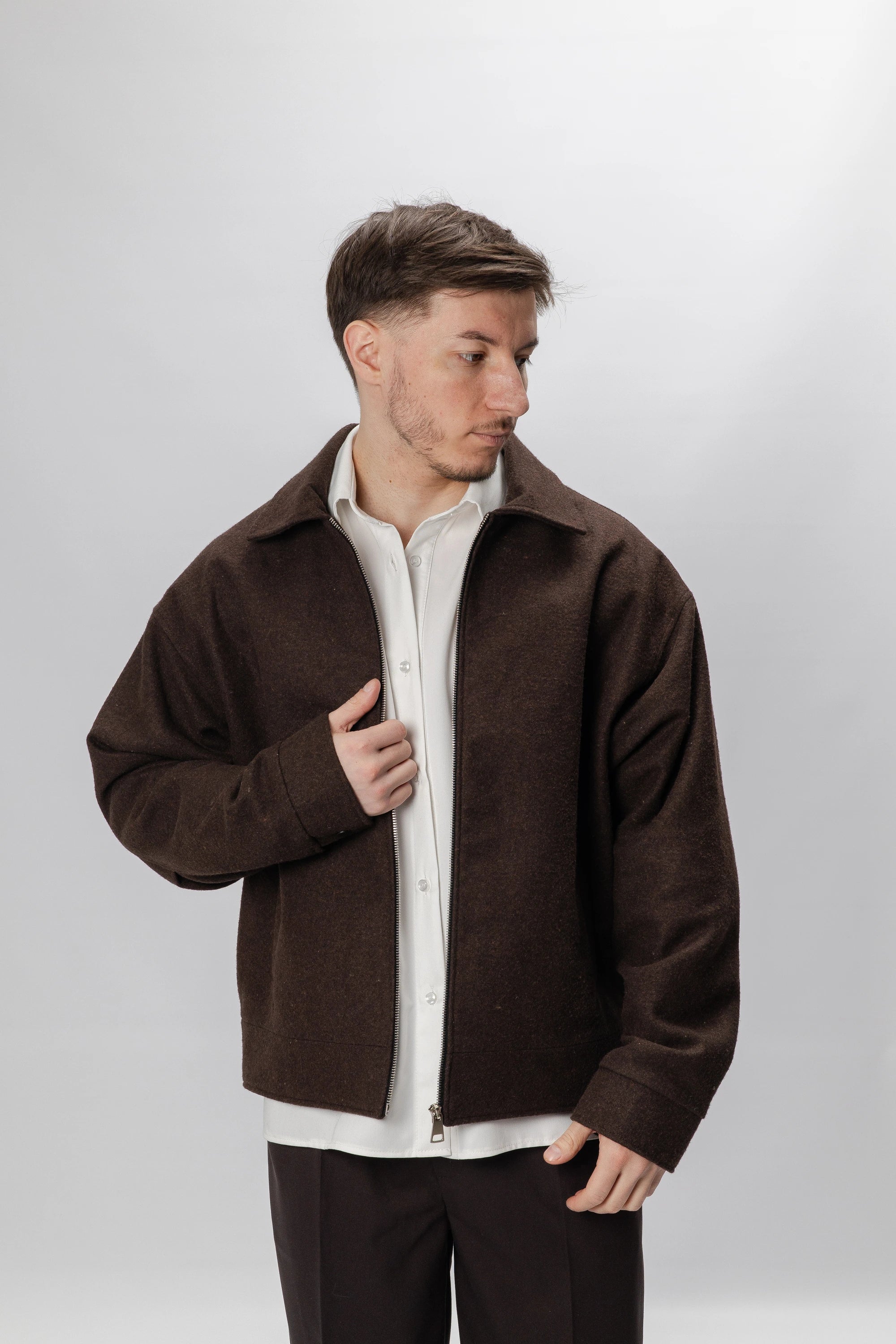 Jacket Cashmere Brown