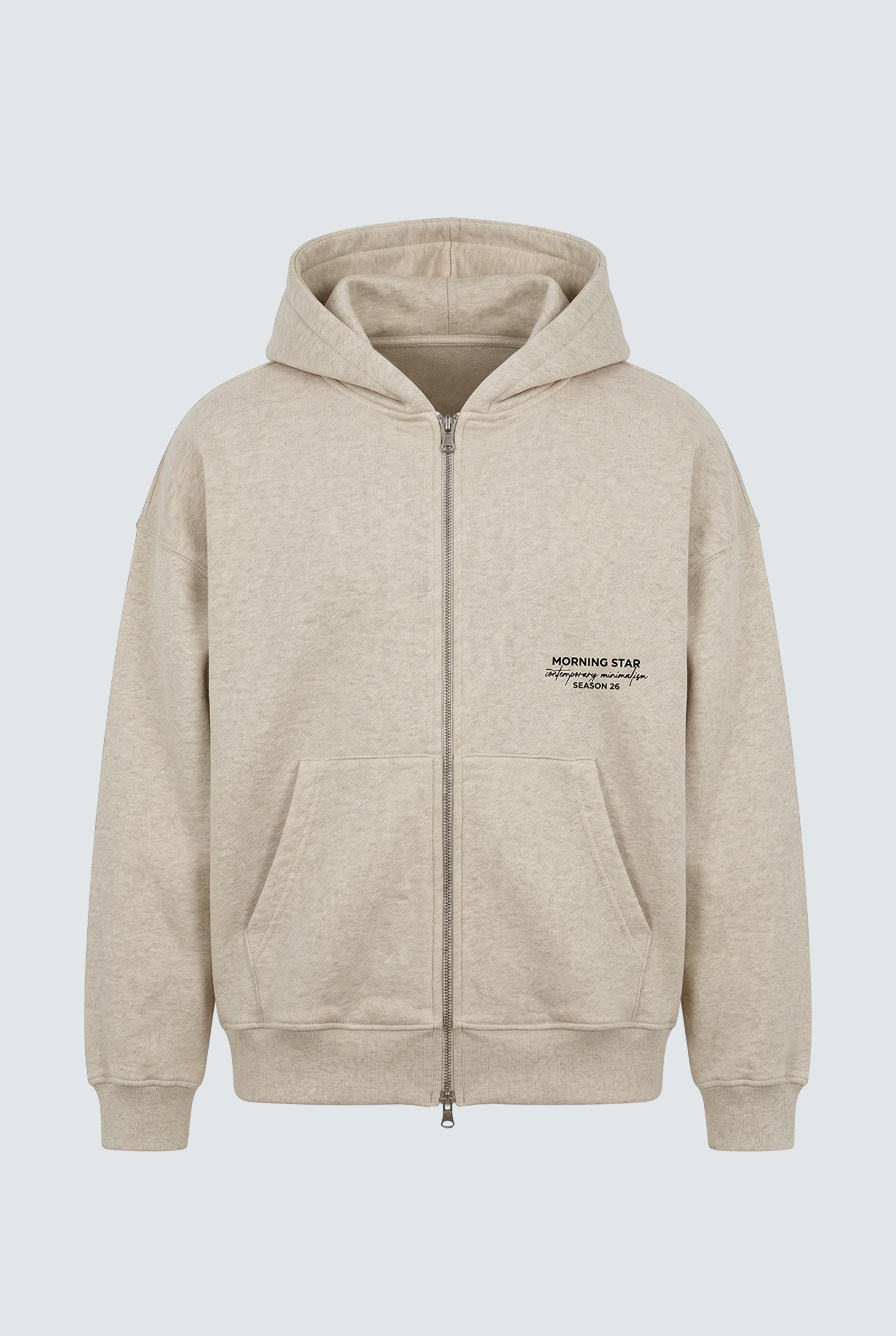 Зіп-худі Morning Star MS Cross Бежевий Меланж