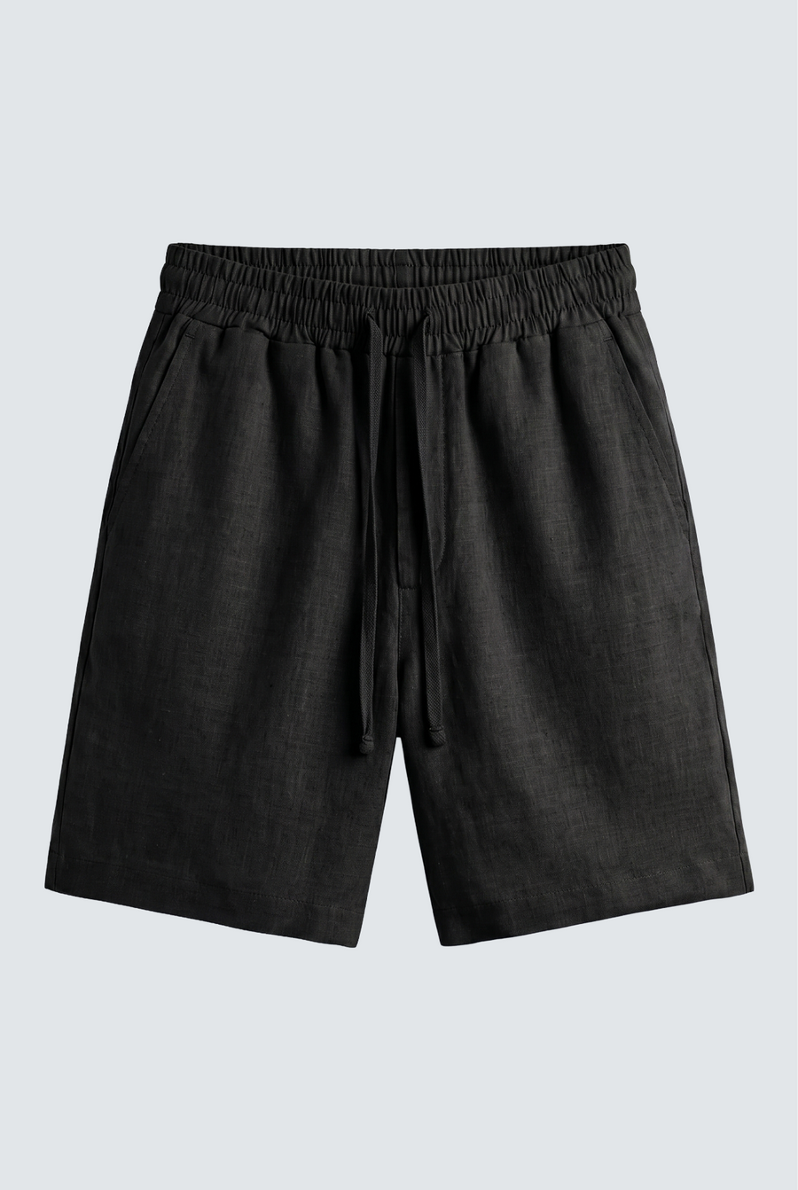 Лляні шорти Morning Star Linen Summer чорні