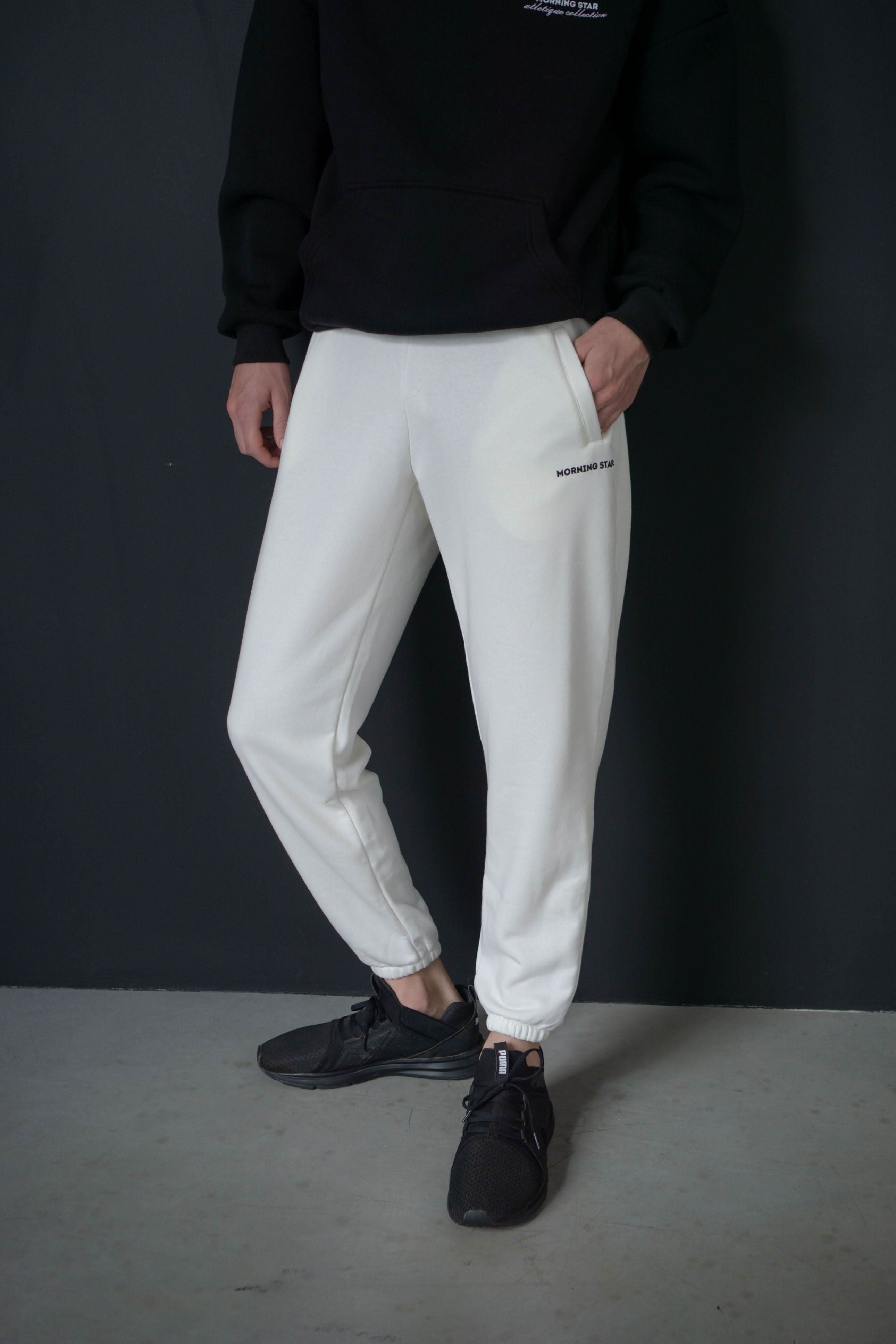 Joggers Morning Star Basic White - Morning Star