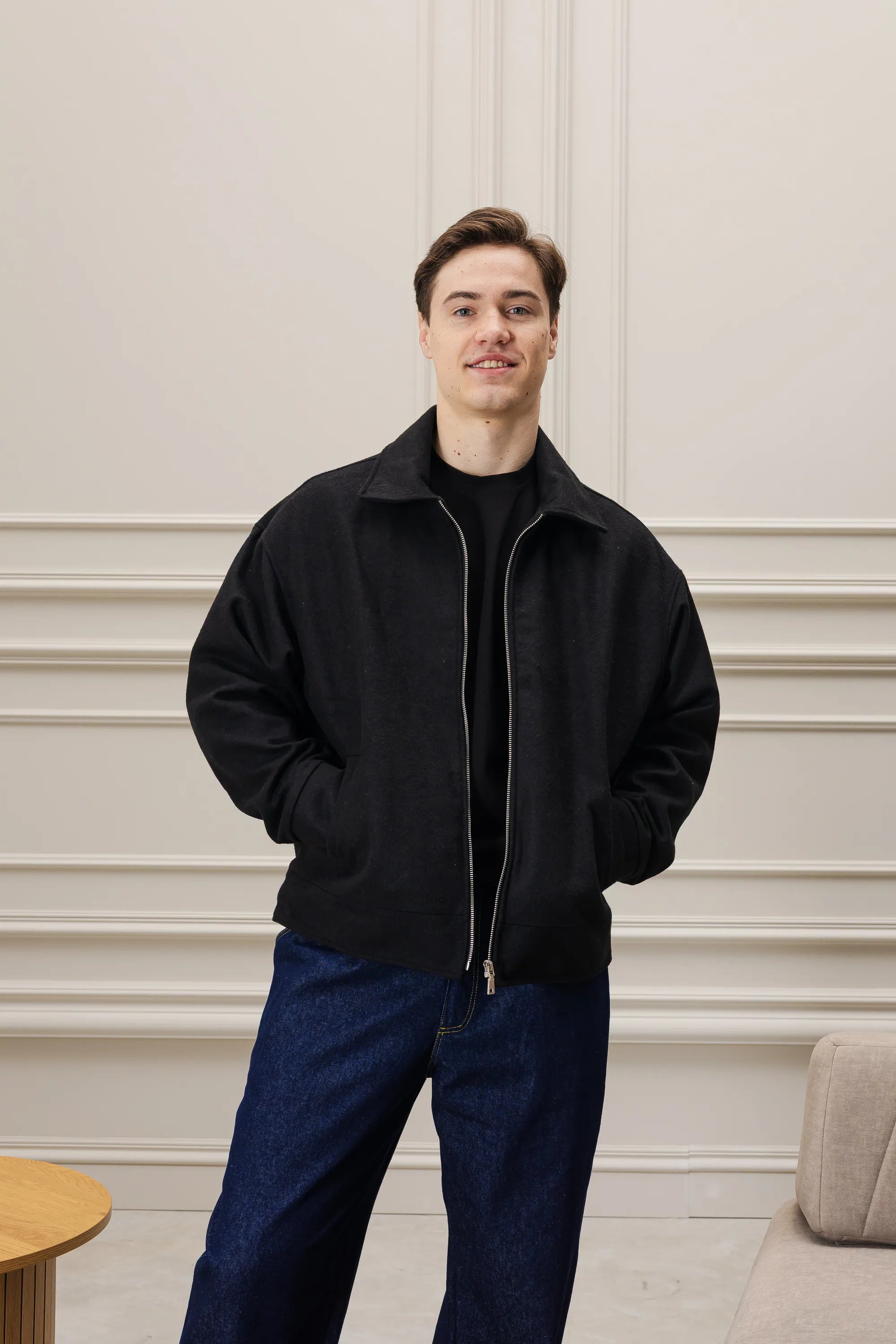 Куртка кашемірова чорна Morning Star - Morning Star: Бренд чоловічого одягу