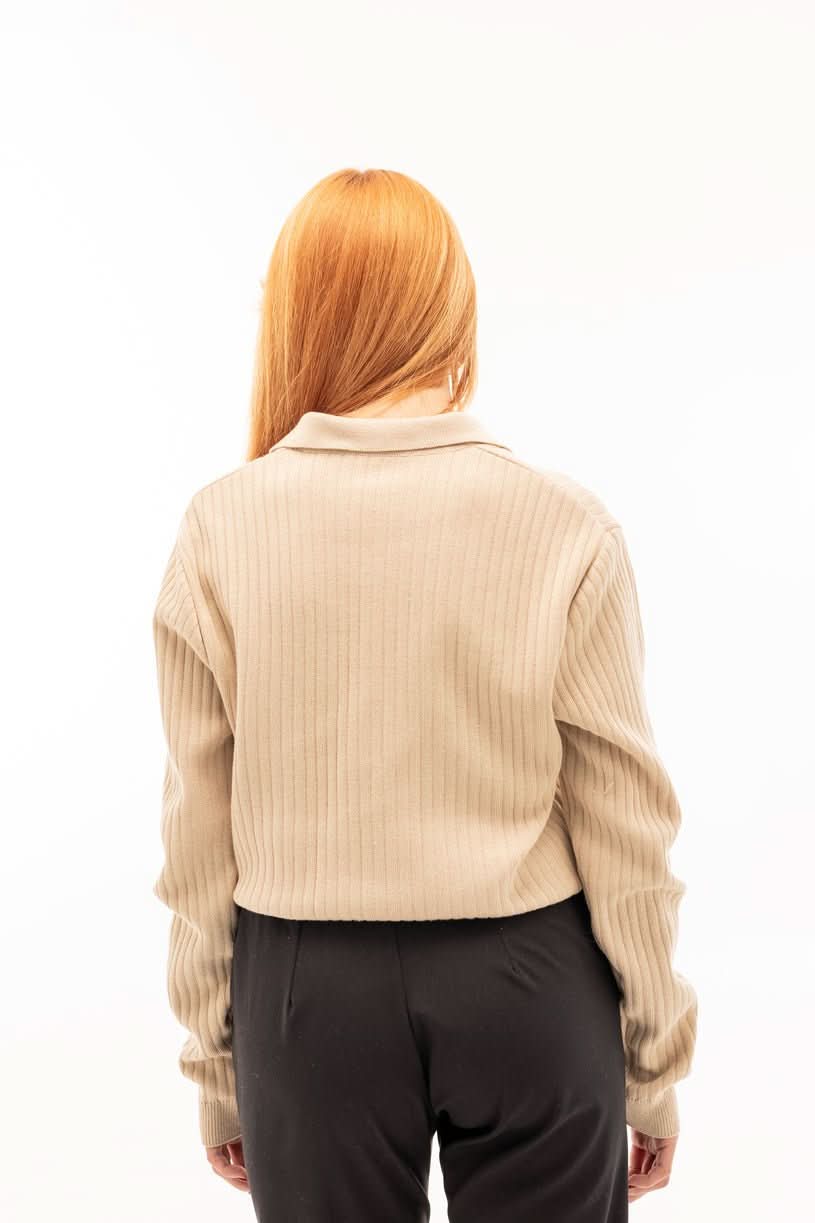 Long Sleevee Polo Morning Star Beige - Morning Star: Бренд чоловічого одягу