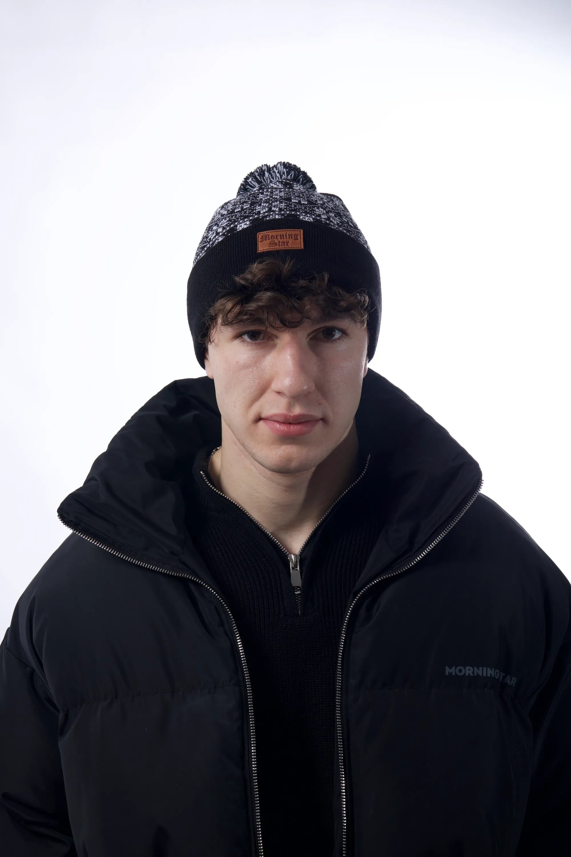 Шапка Morning Star NY Чорний сніговик - Morning Star: Бренд чоловічого одягу